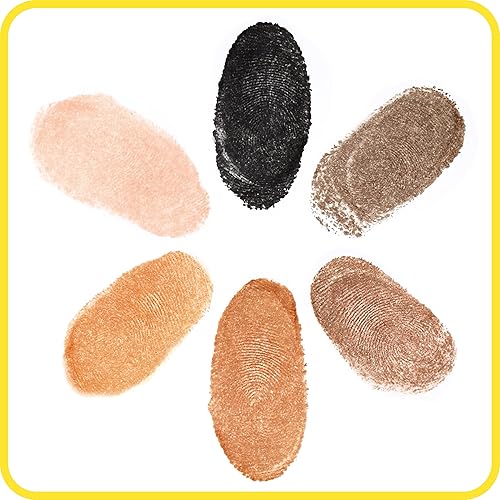 Miniatura 3 de READY 2 LEARN Almohadilla de sello lavable Jumbo 6 en 1 - Tonos de piel - No tóxico - Resistente a la decoloración - Perfecto para álbumes de