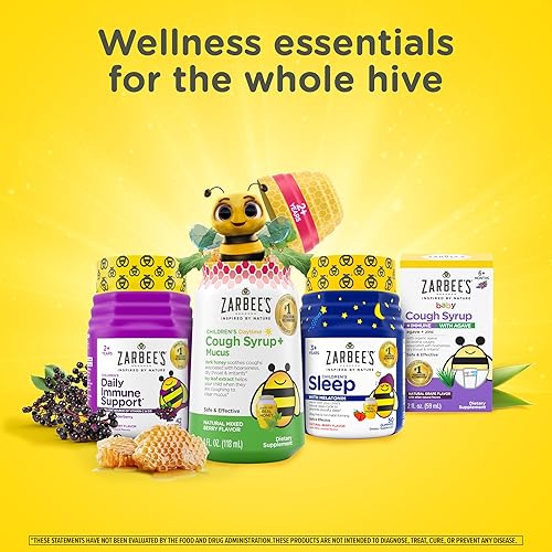 Miniatura 8 de Zarbee's Gomitas de apoyo inmunológico diario para niños* Gomitas + saúco real y vitaminas C, D3 y zinc para ayudar a mantener un sistema