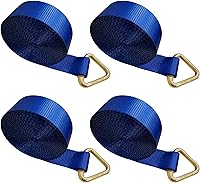 Vista 14 de Mega Cargo Control Correa de cabrestante negra de 3 pulgadas x 30 pies con anillo Delta, para transporte, construcción, madera, 1 paquete