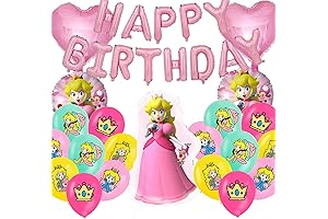 Princess Peach Balloons: Ultimate Party Decoration for Unforgettable Celebrations
