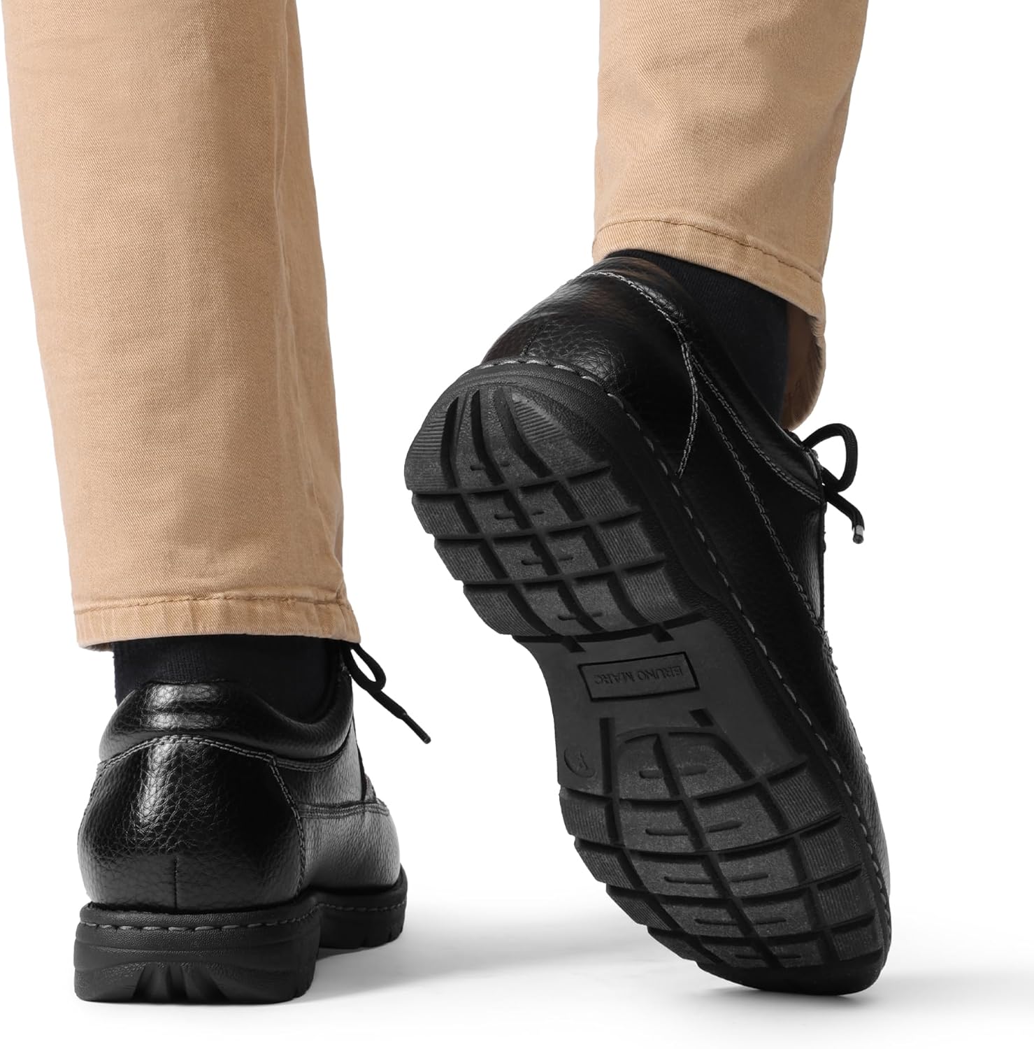 Bruno Marc Men's Sqaure Toe Dress Shoes Formal Business Oxfords - Image 7