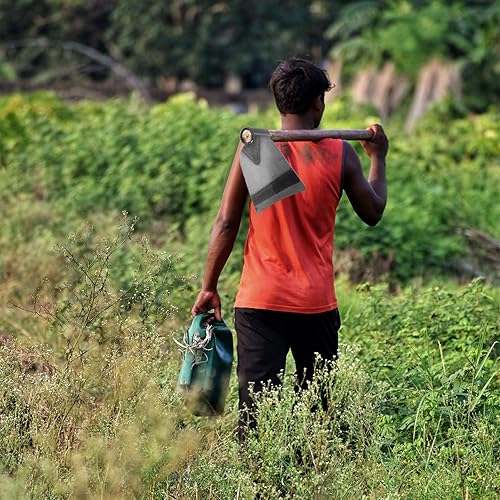 Miniatura 7 de Happyyami Cabeza de azada de jardín Cabeza de azada de reemplazo de mano azada de acero inoxidable Cabeza de azada de jardín Cabeza de excavación de
