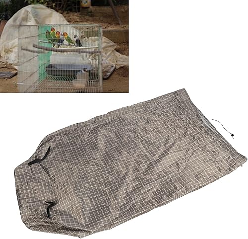 Miniatura 3 de TOPINCN Bird Cage Cover Animal Seed Catcher Parakeets Bird House Animal Elephant Mesh Covering with for Feeder Accessories