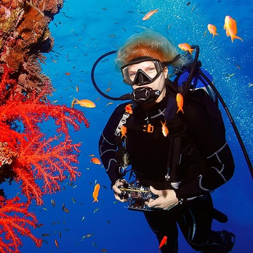 Miniatura 6 de Pano - Máscara de buceo para adultos de 3 ventanas, máscara de esnórquel de vidrio templado, máscara de natación antivaho sin fugas, gafas de