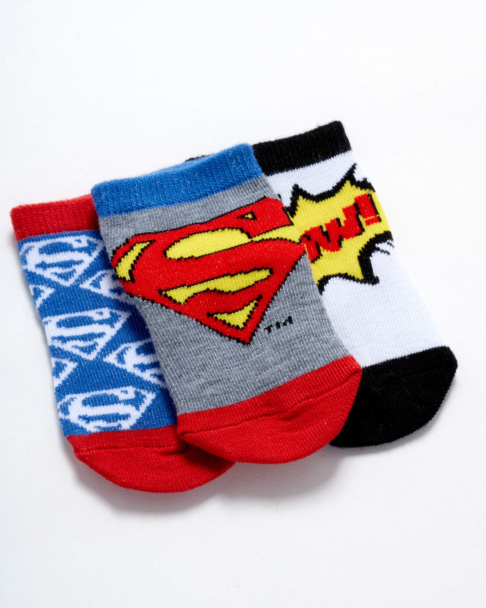 DC Comics Superhelden-Socken für Jungen, 12 Paar sortierte Socken