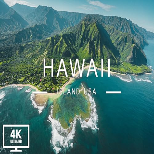 FLYING OVER HAWAII (4K UHD) - Música relaxante junto com belos vídeos da natureza (4K Video Ultra HD