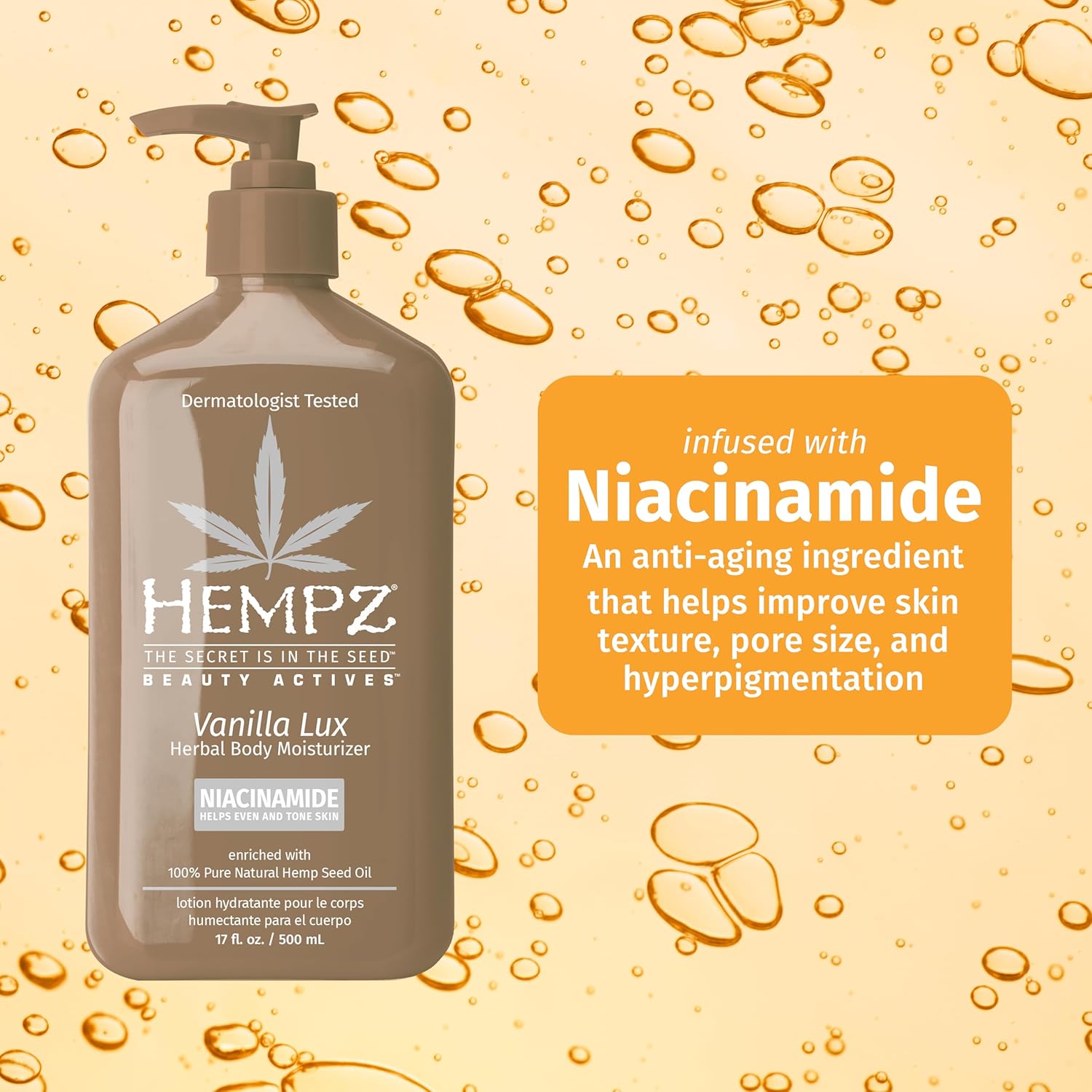 Hempz Vanilla Lux Body Moisturizer