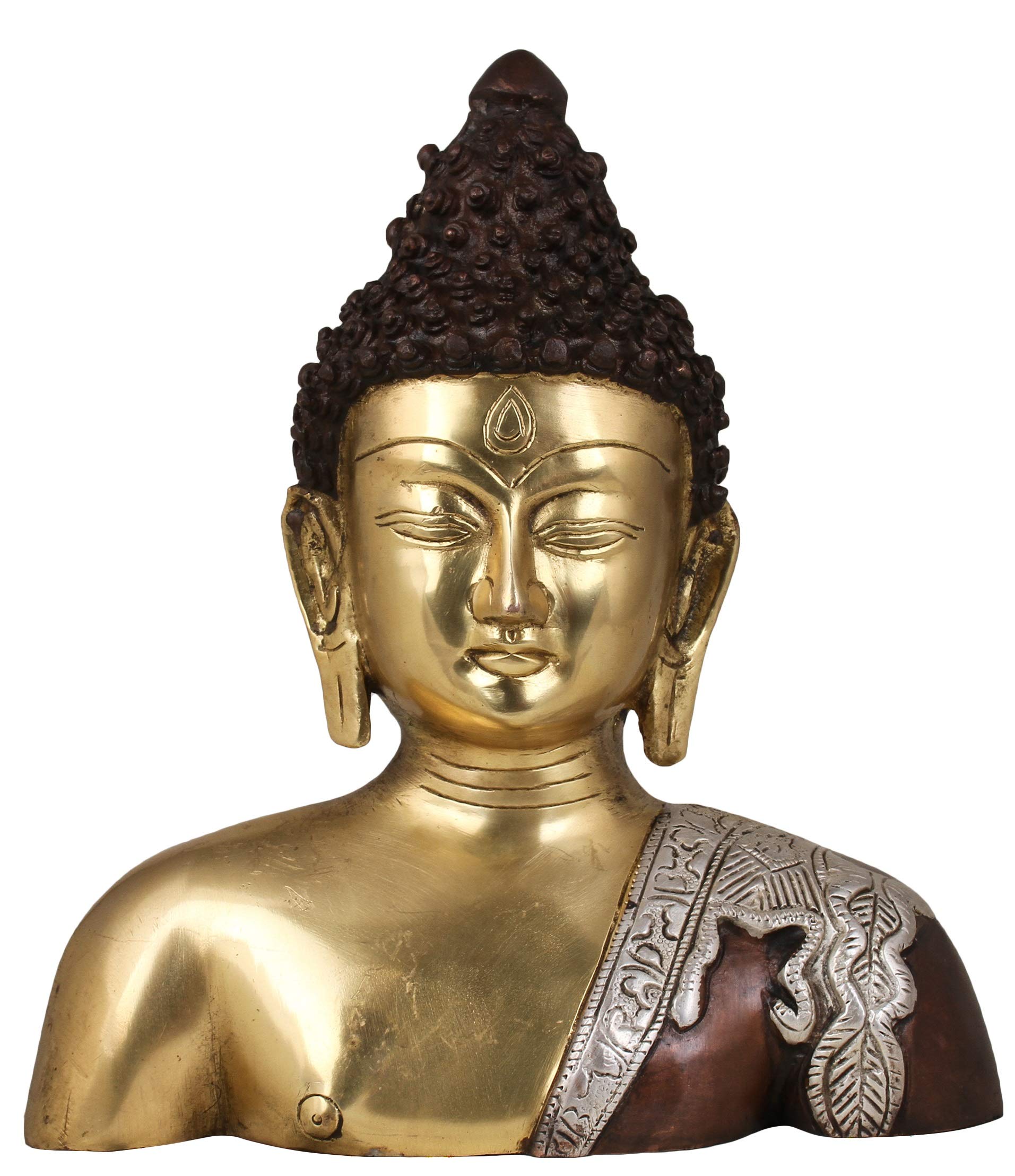 Amazon.co.jp: エキゾチックなインドの仏陀の胸 - チベット仏教の神