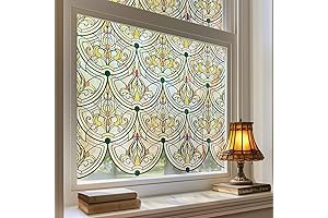 Exquisite Celtic Stained Glass Window Film: Radiant Hues for Privacy and Ambiance