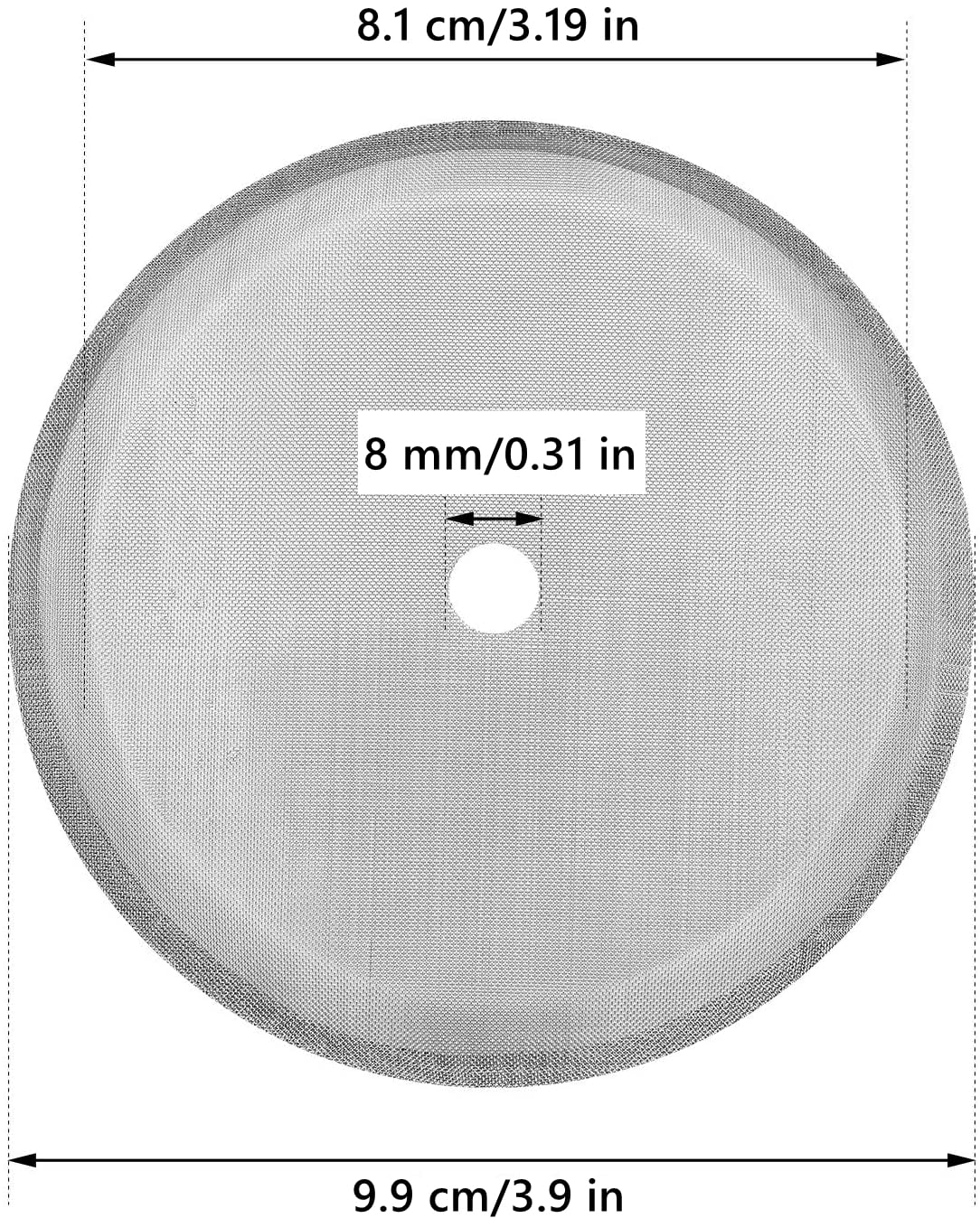 Worbic French Press Replacement Cafetiere Filter Mesh Screen - Image 2