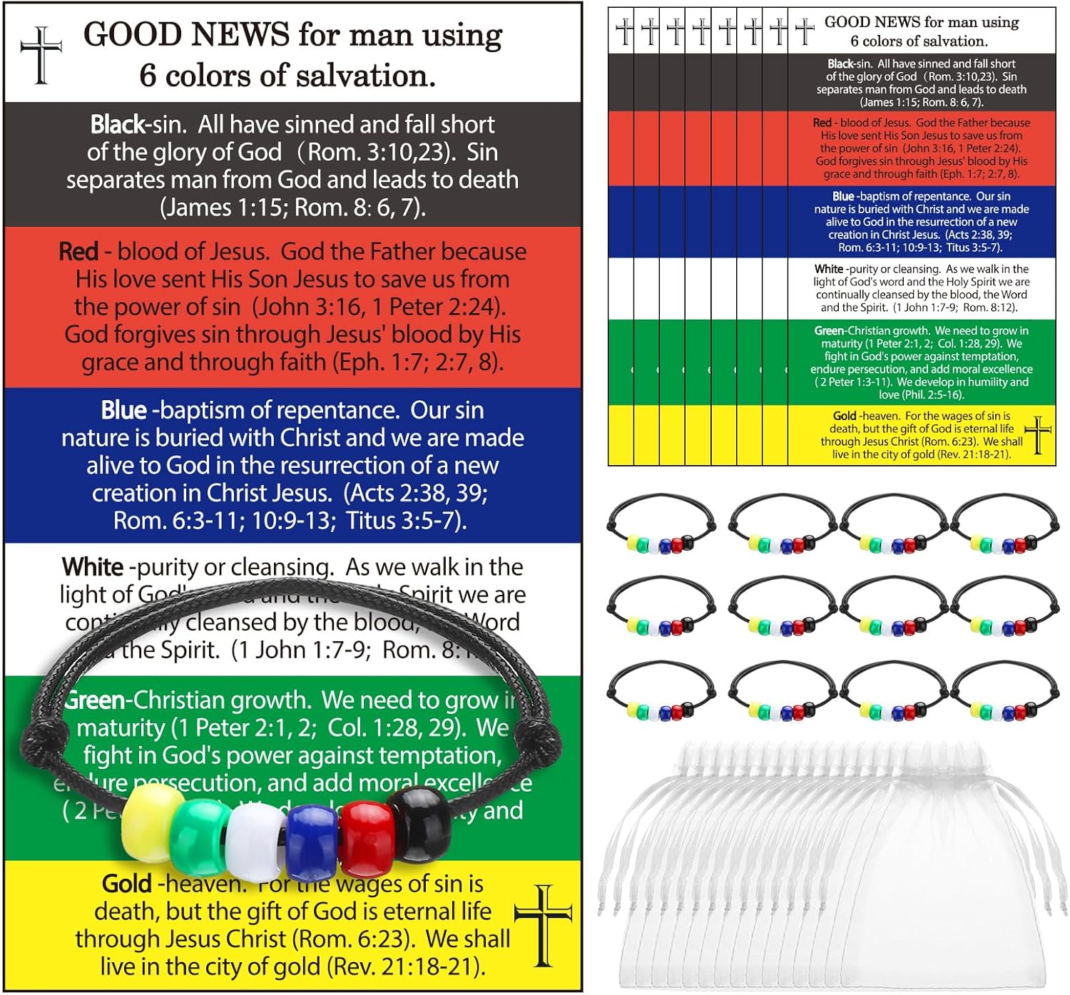 salvation-quadrilple-bead-bracelet-craft-kits for Free Printable Salvation Bracelet Cards Salvation quadrilple Bead Bracelet Craft Kits for Free Printable Salvation Bracelet Cards