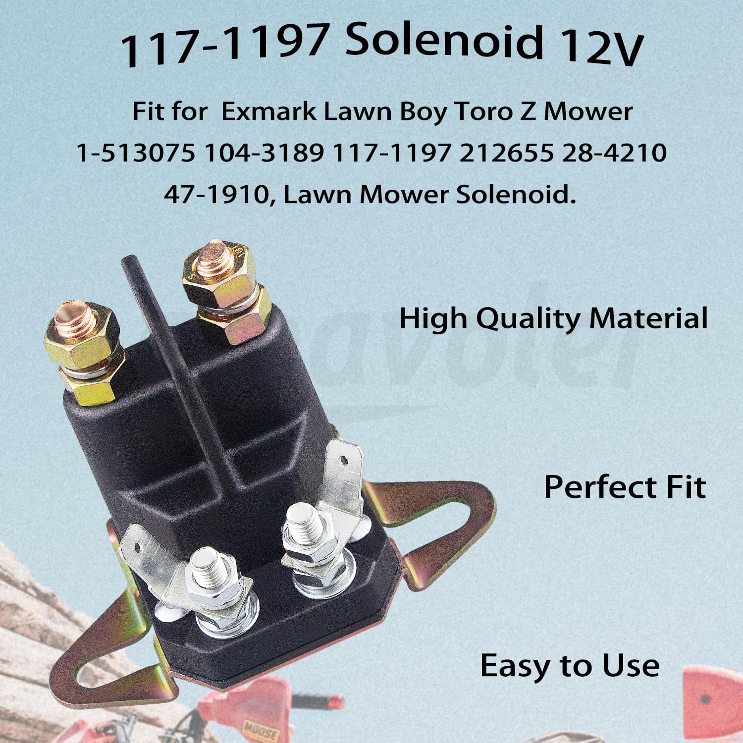Stop fuel shut off Solenoid For Kubota Mower TG1860 TG1860A TG1860B D722 Engine