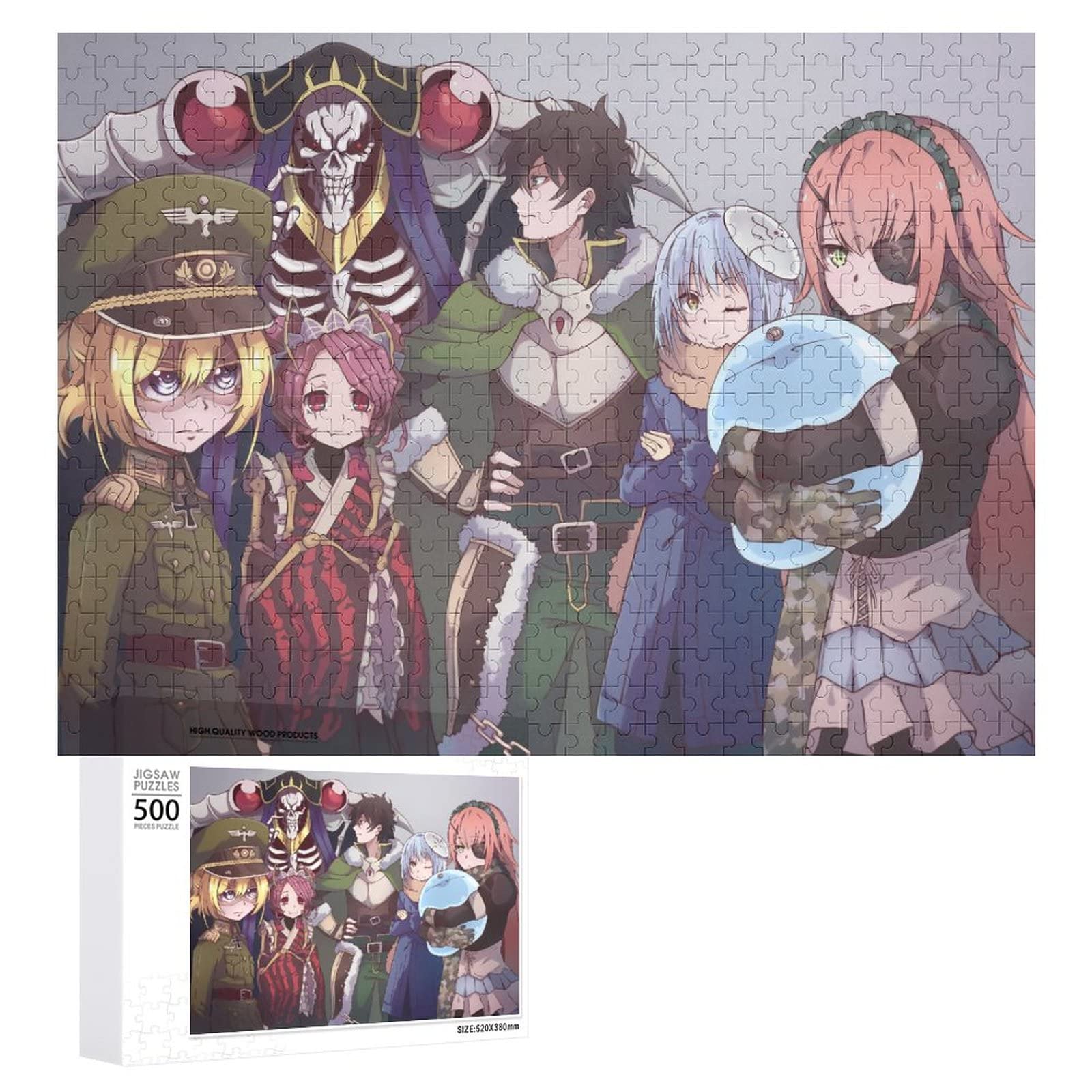 Amazon.co.jp: ジグソーパズル 萌え キャラクター柄 転生したら