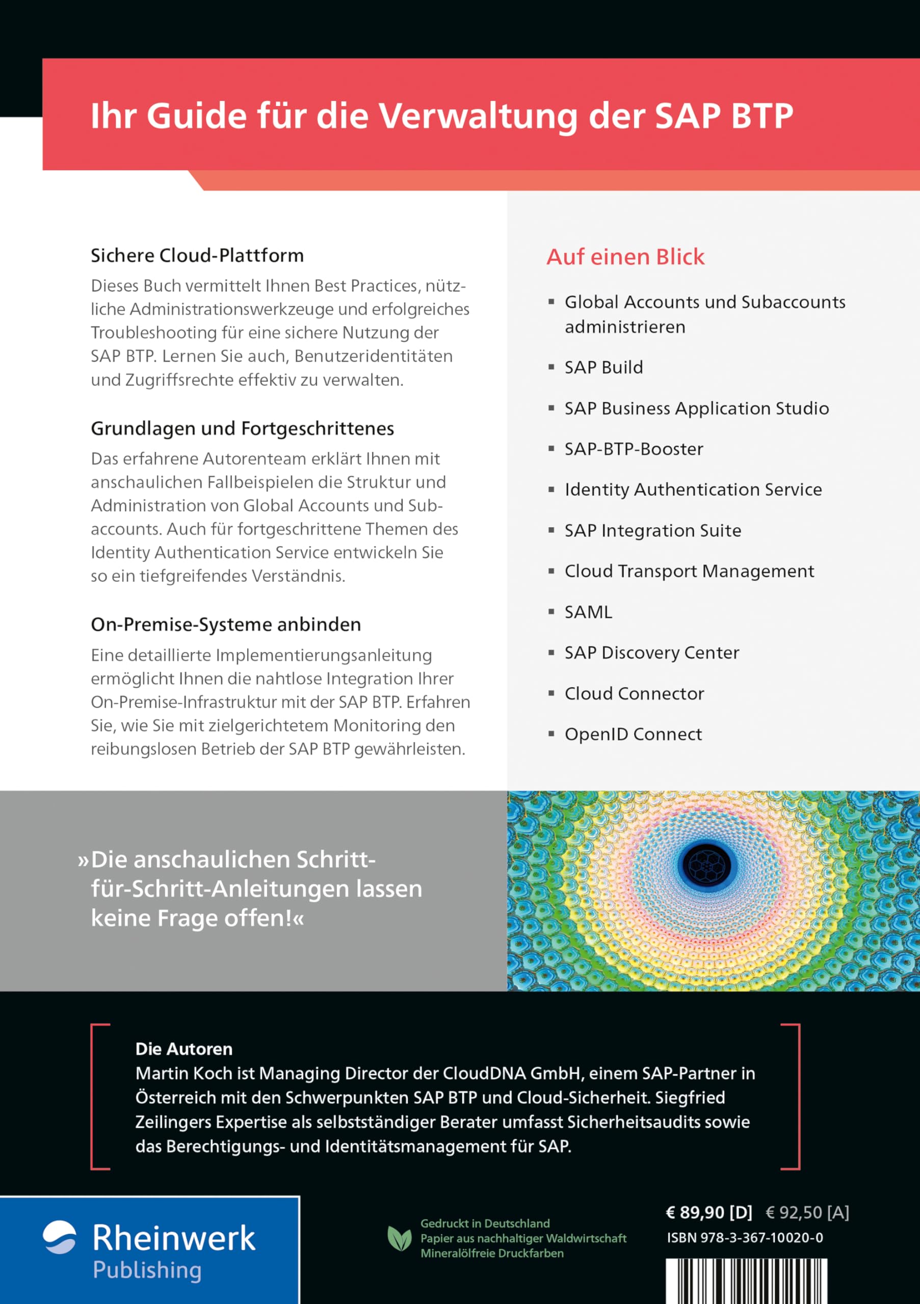 SAP Business Technology Platform – Administration: Das umfassende Handbuch für die Administration der SAP BTP (SAP PRESS)