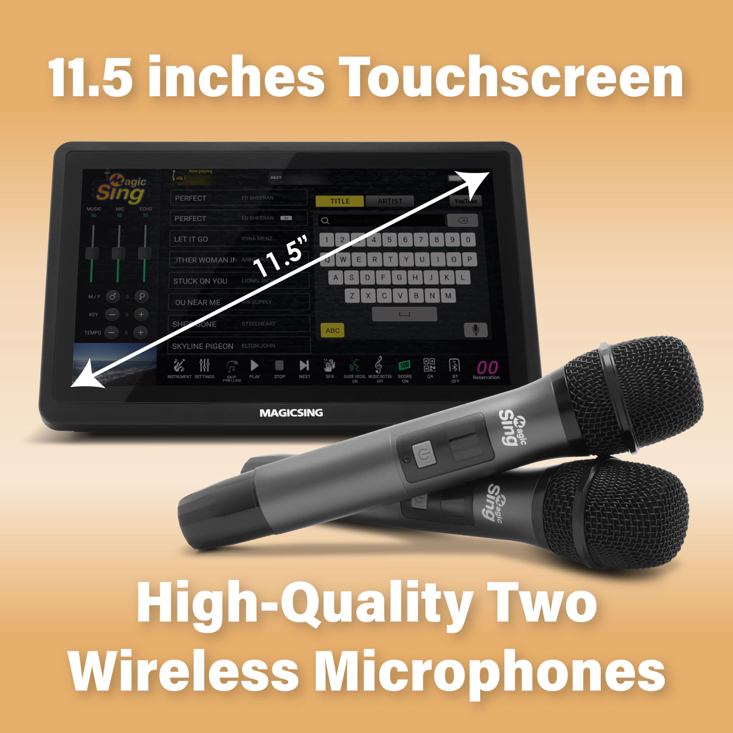 「今週まで値下げ」カラオケマシンMAGICSING 一式 Karaoke Amazon.com: Magic Sing 2025 New All-in-One Magicsing Karaoke
