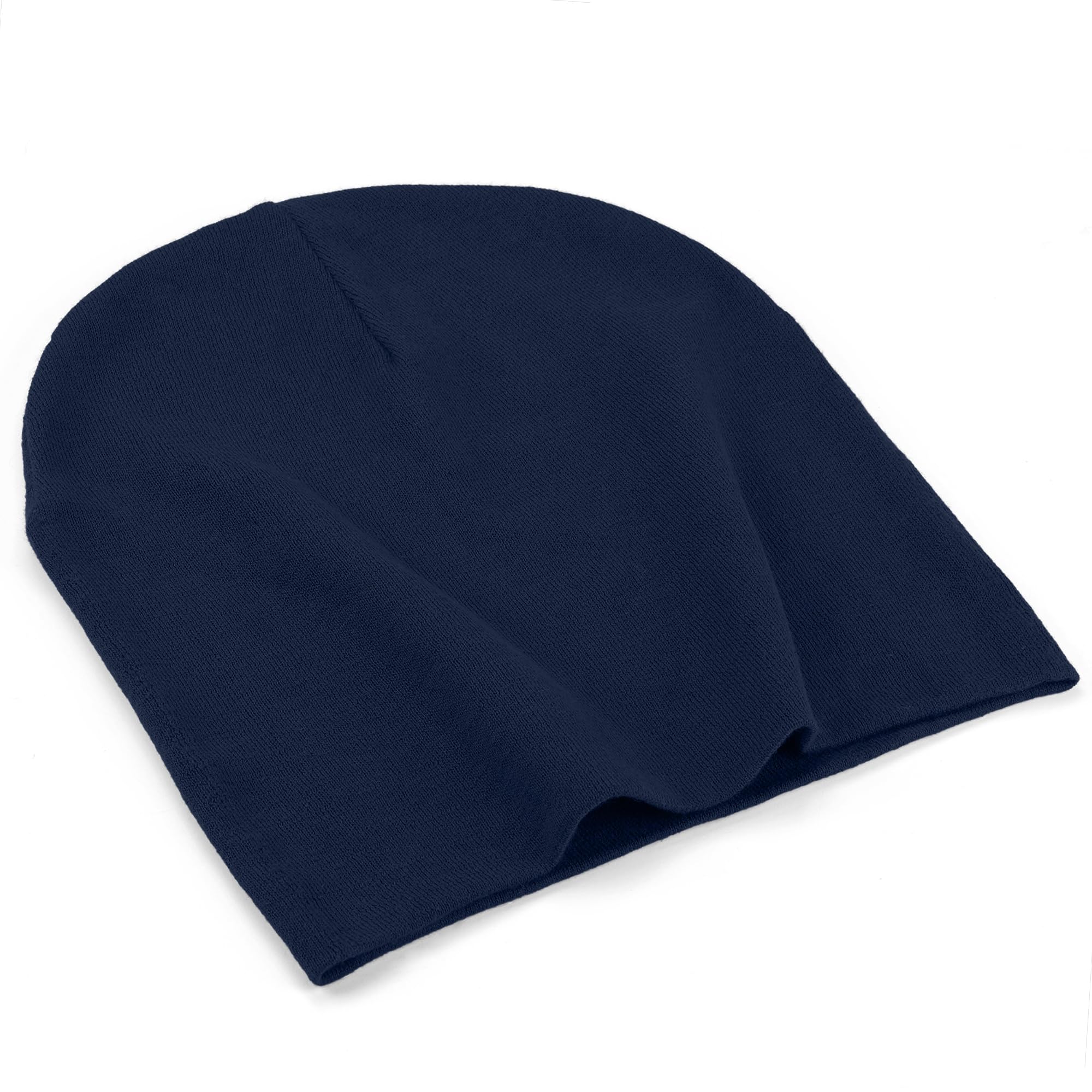 ROYBENS Thin 100% Cotton Beanie for Men Women, Slouchy Beanies Ultra-Soft Cuffed Knit Hat Lightweight Chemo Skull Cap — view 11