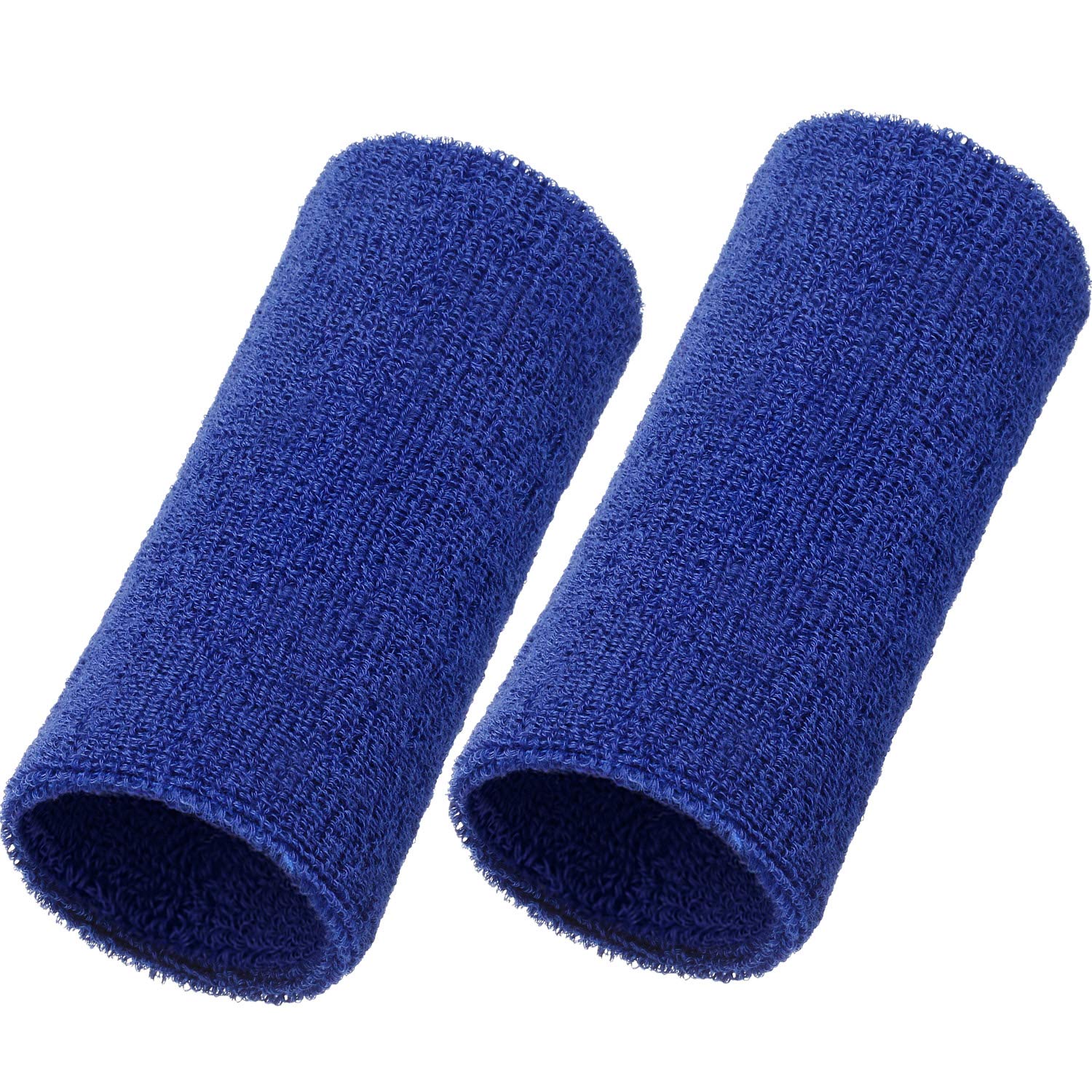 WILLBOND 6 inch - Elastic Sports Wristbands (Blue) — image 1