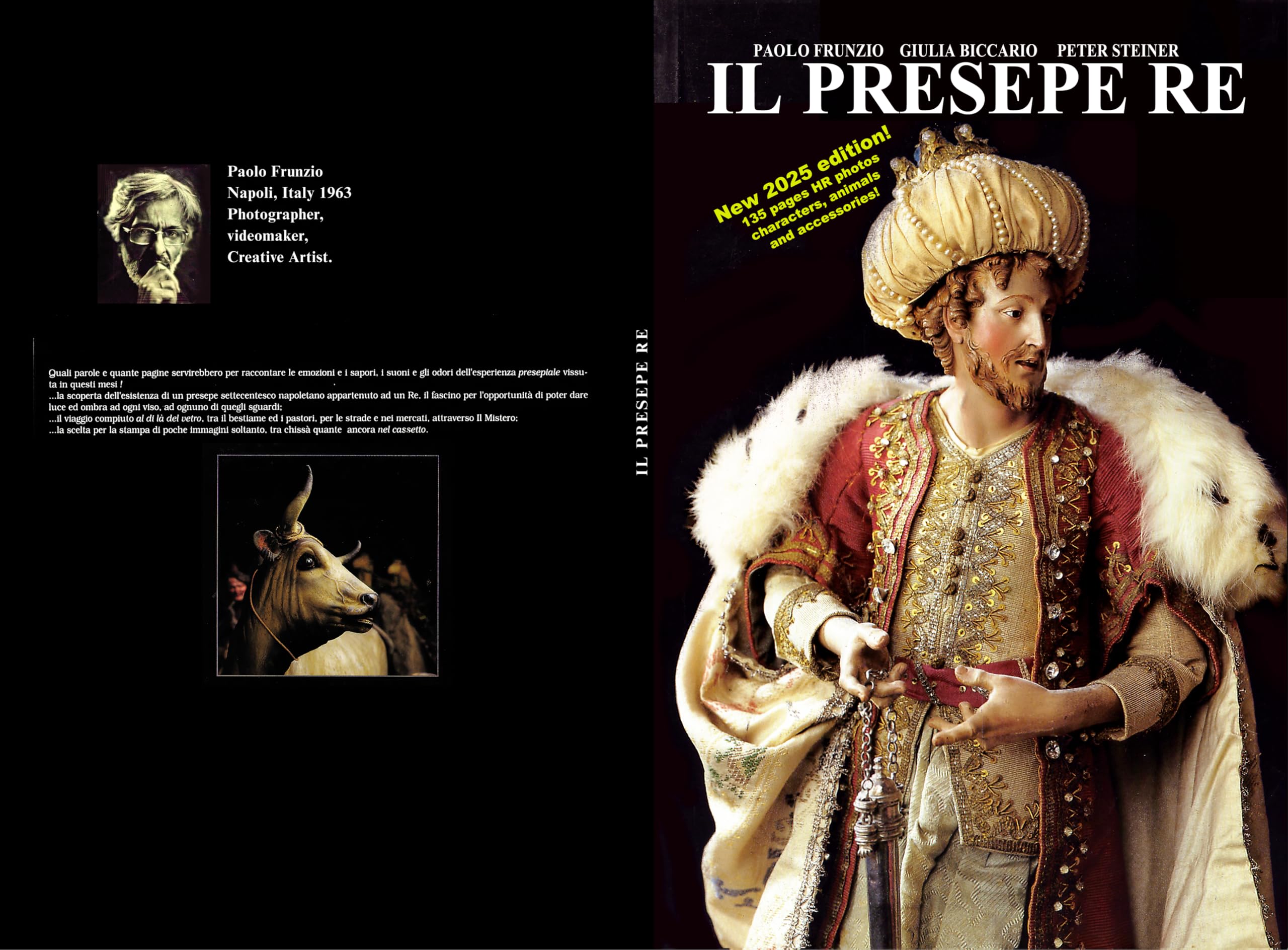 Il Presepe Re livre italien 2025 pour veillée magique de Noël en famille