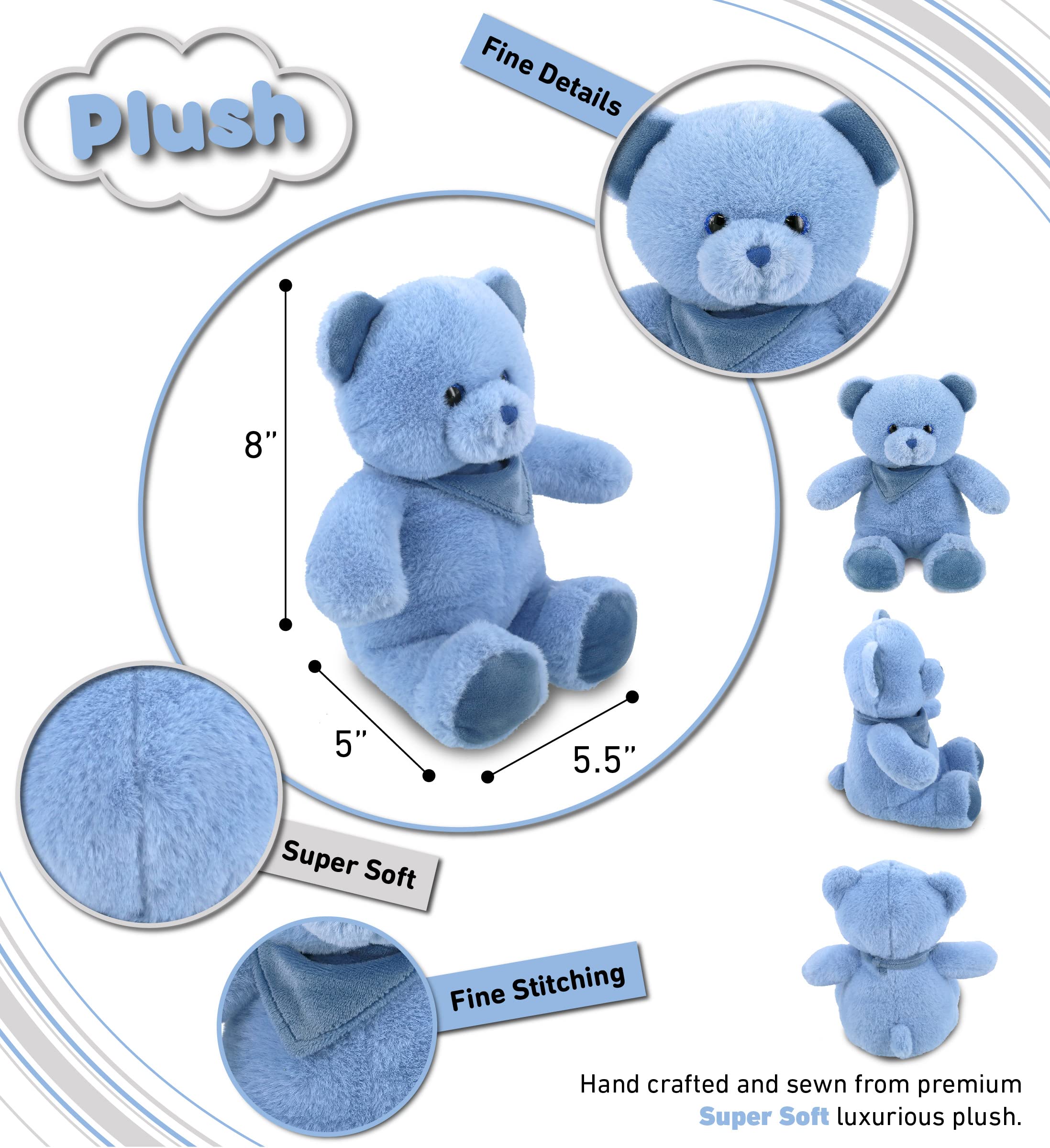 Amazon.co.jp: DolliBu ぬいぐるみ クマのぬいぐるみ - ソフトで