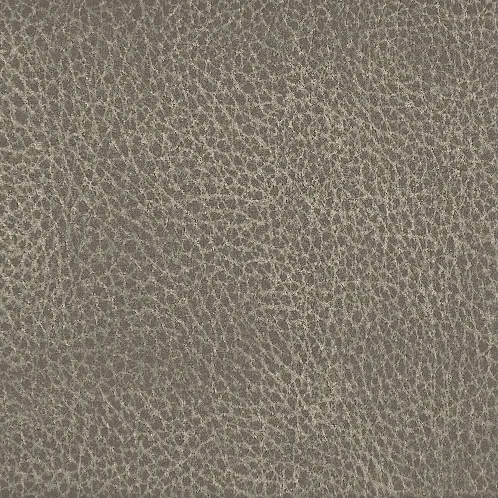 Deshome Argo Stoff Meterware aus weicher Mikrofaser wasserabweisend Höhe 140 cm Lederoptik für Polstermöbel Sofa Stuhl (Moosgrau, 10 Meter)