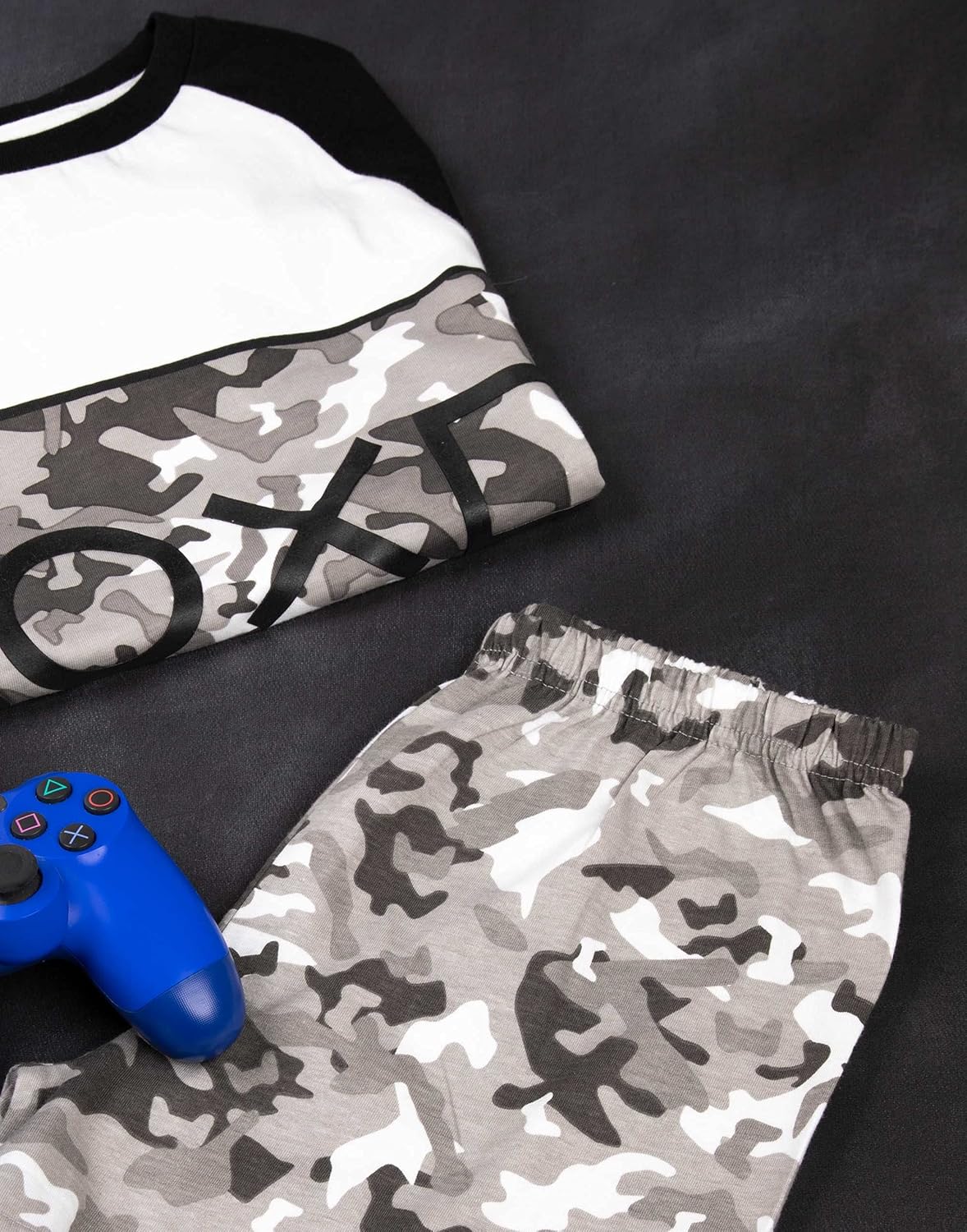 PlayStation Pajamas Boys Game Camo PJs Long OR Short Options