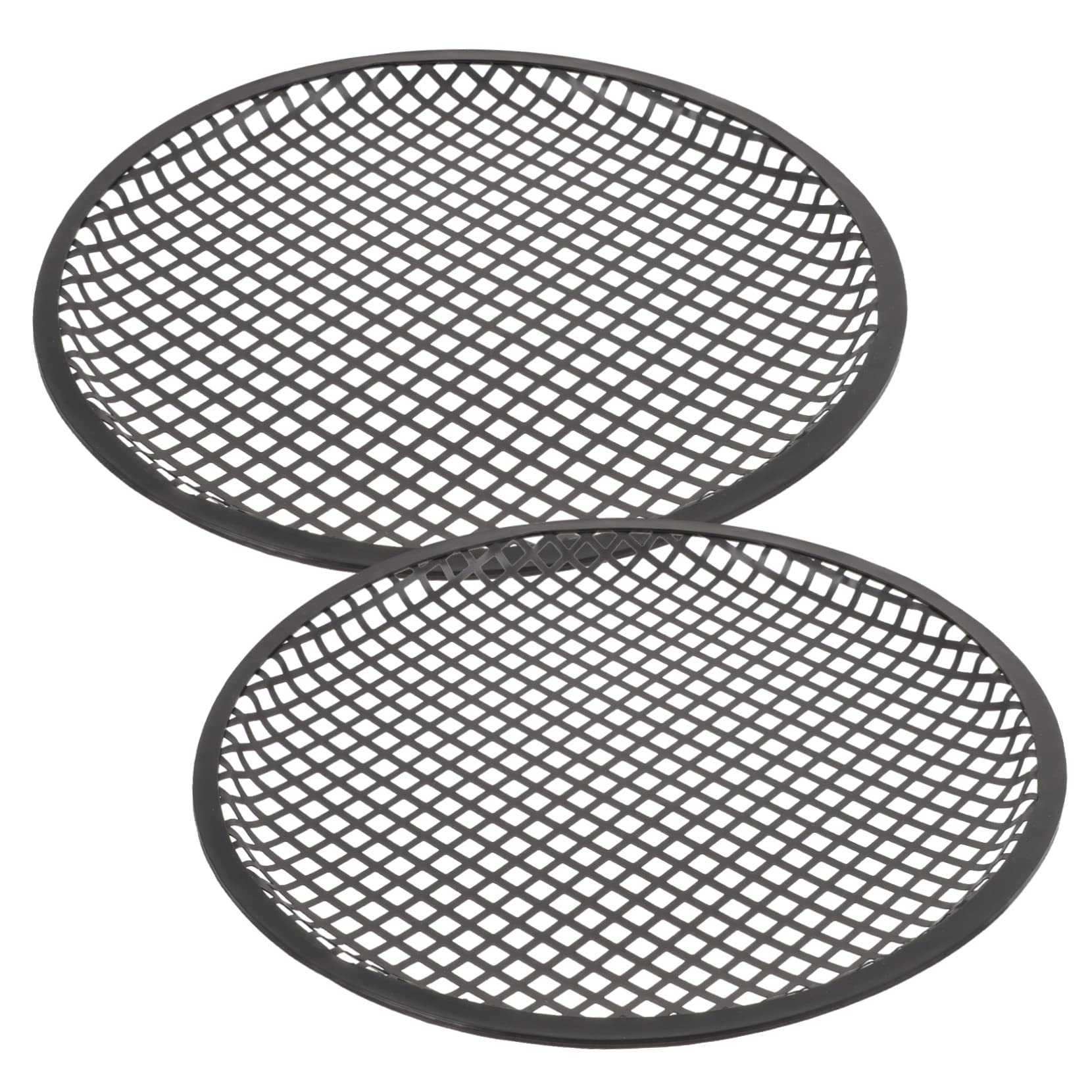 ifundom 2pcs Car Speaker Protective Mesh Cover Speaker Grill for Subwoofer Audio Shielding Net Easy Installation for Car and Home Use