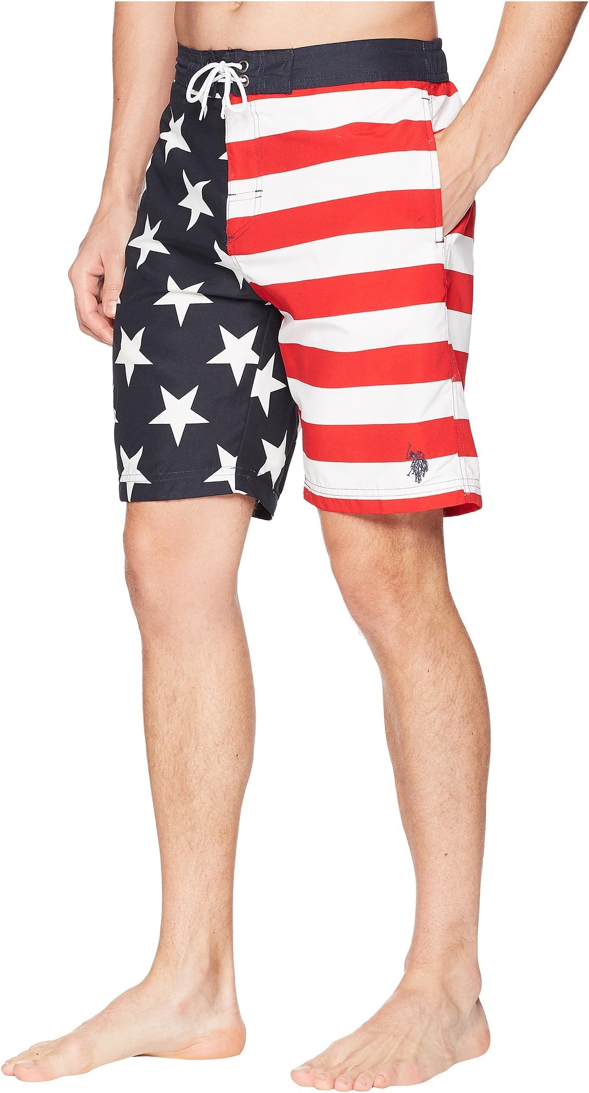 polo flag shorts