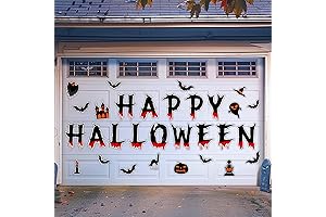 30pcs Halloween Garage Door & Car Decor Magnets