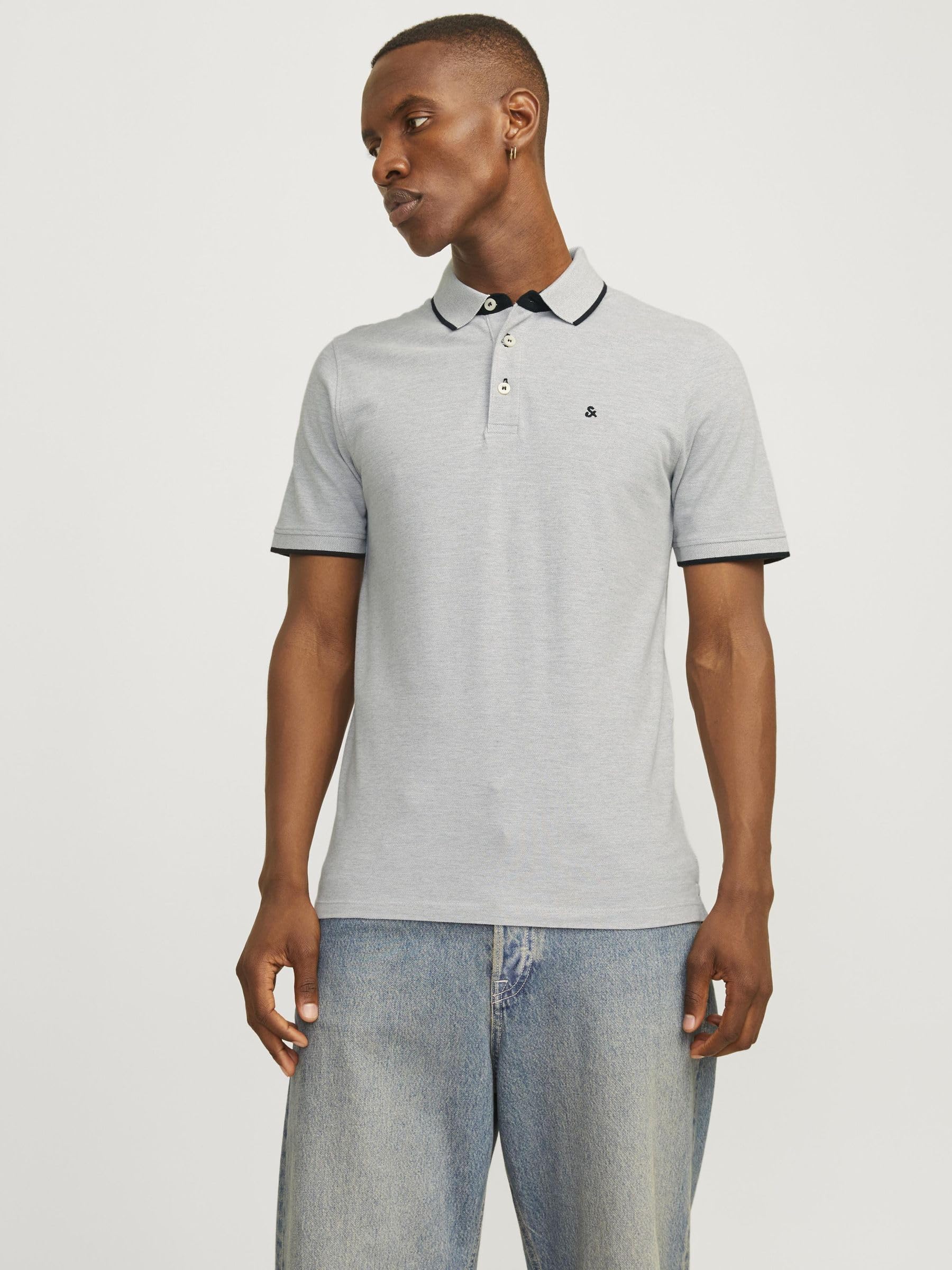 Jack & Jones Jjepaulos Polo SS 2pk MP Noos Jjepaulos Polo SS 2Pk MP Noos Hombre (Pack de 2)