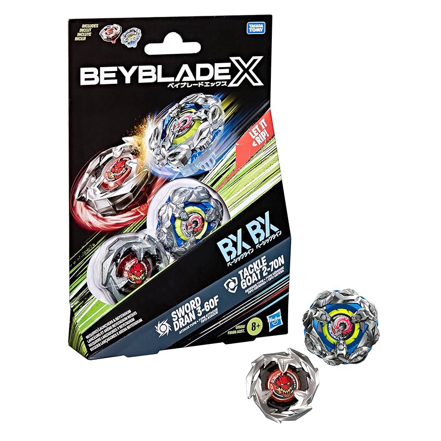 Beyblade X 7個セット Hasbro Beyblade X Takara Tomy Dual Pack (Styles May Vary