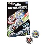 X Tackle Goat 2-70N BX & Sword Dran 3-60F BX Takara Tomy Dual Pack Set&comma; 2 Right-Spinning Tops&comma; Battling Tops Game Toys&comma; Ages 8&plus;