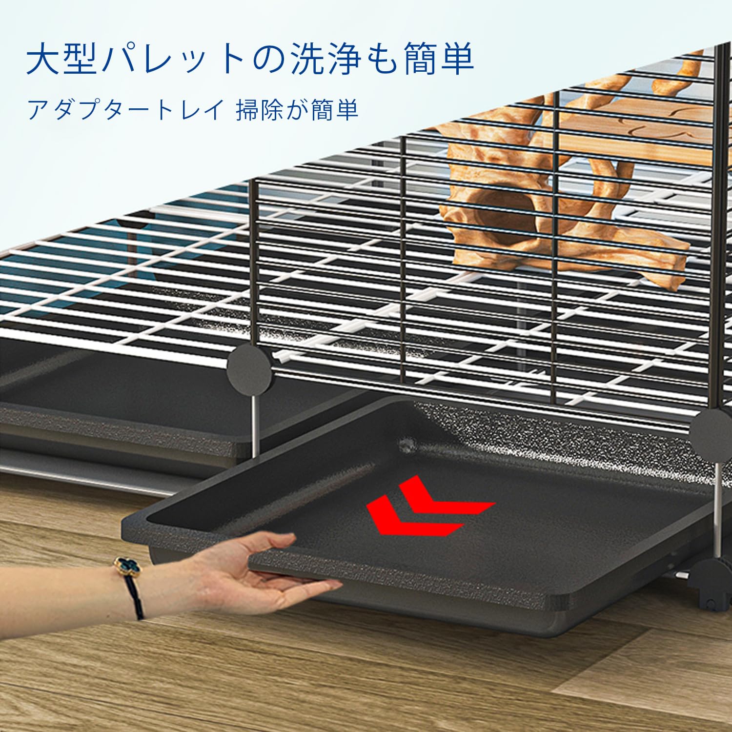 Amazon | 鳥カゴ 大型—大きな鳥かごは移動が簡単で、鳥が自由に遊べる
