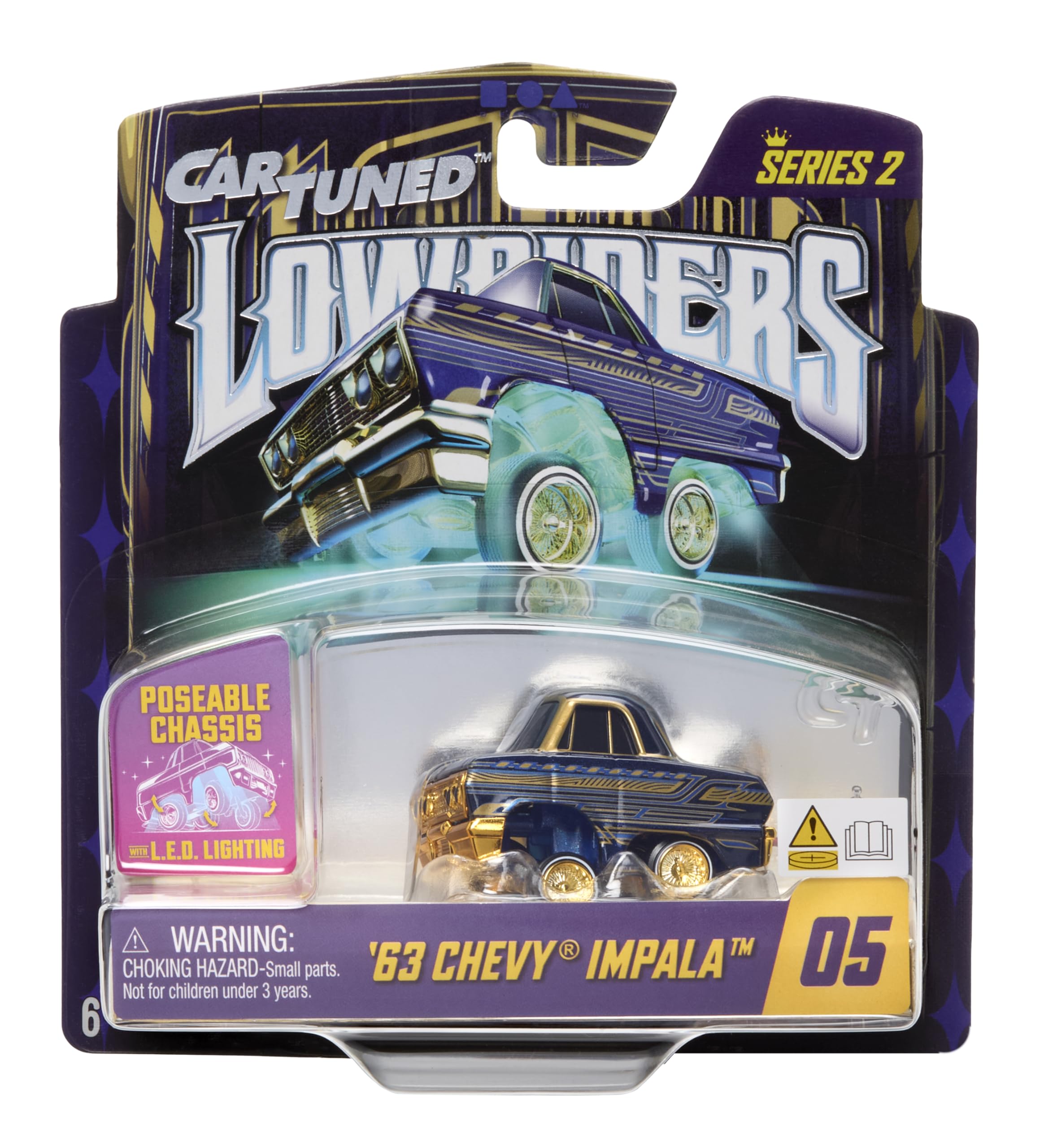 Amazon.co.jp: CarTuned ローライダーシリーズ2-1963シボレーインパラ