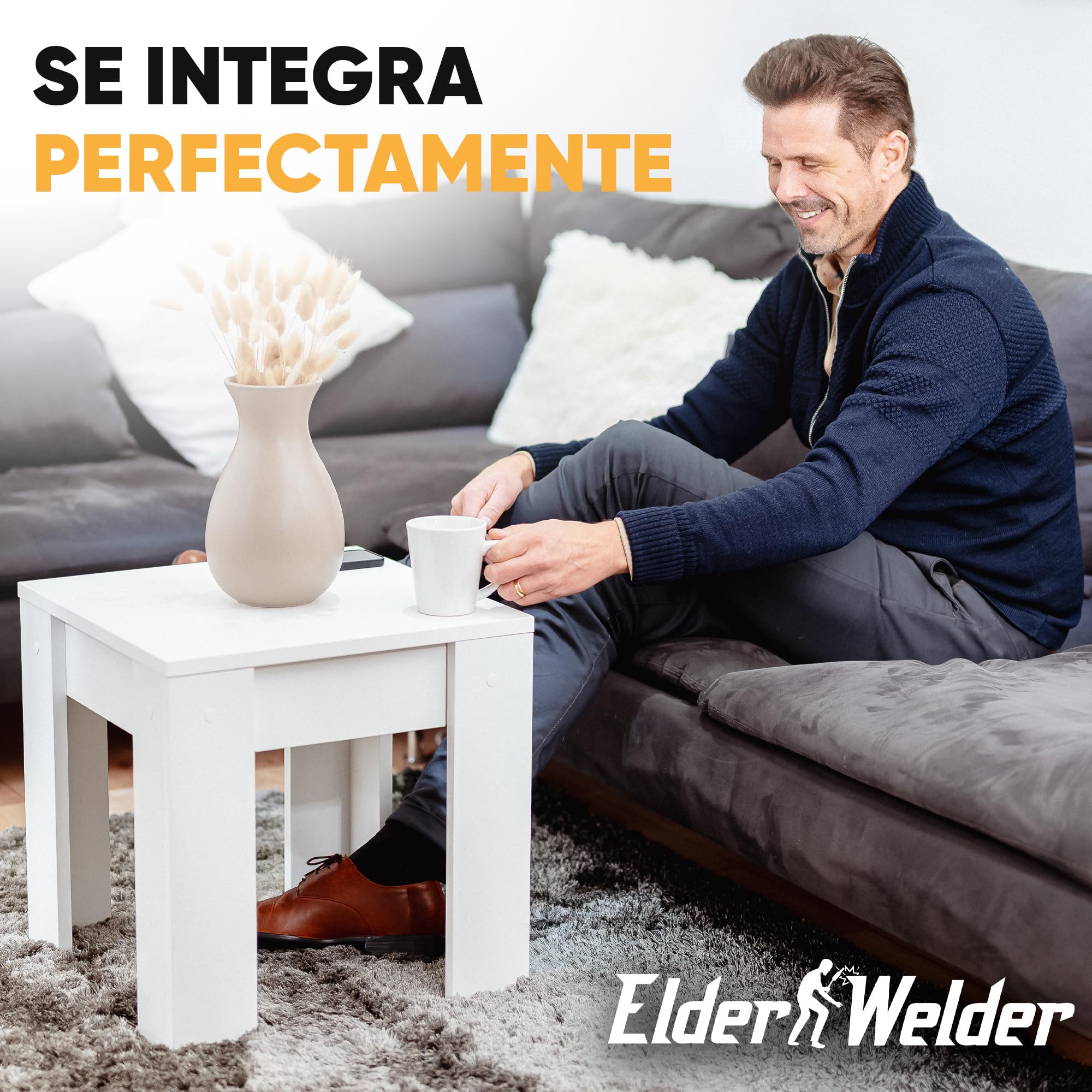 Elder Welder® Mesa con Compartimento Oculto y Cerradura RFID | Caja Fuerte Camufladas, Mueble con Cajón Secreto, Caja Fuerte Oculta y Escondite Secreto