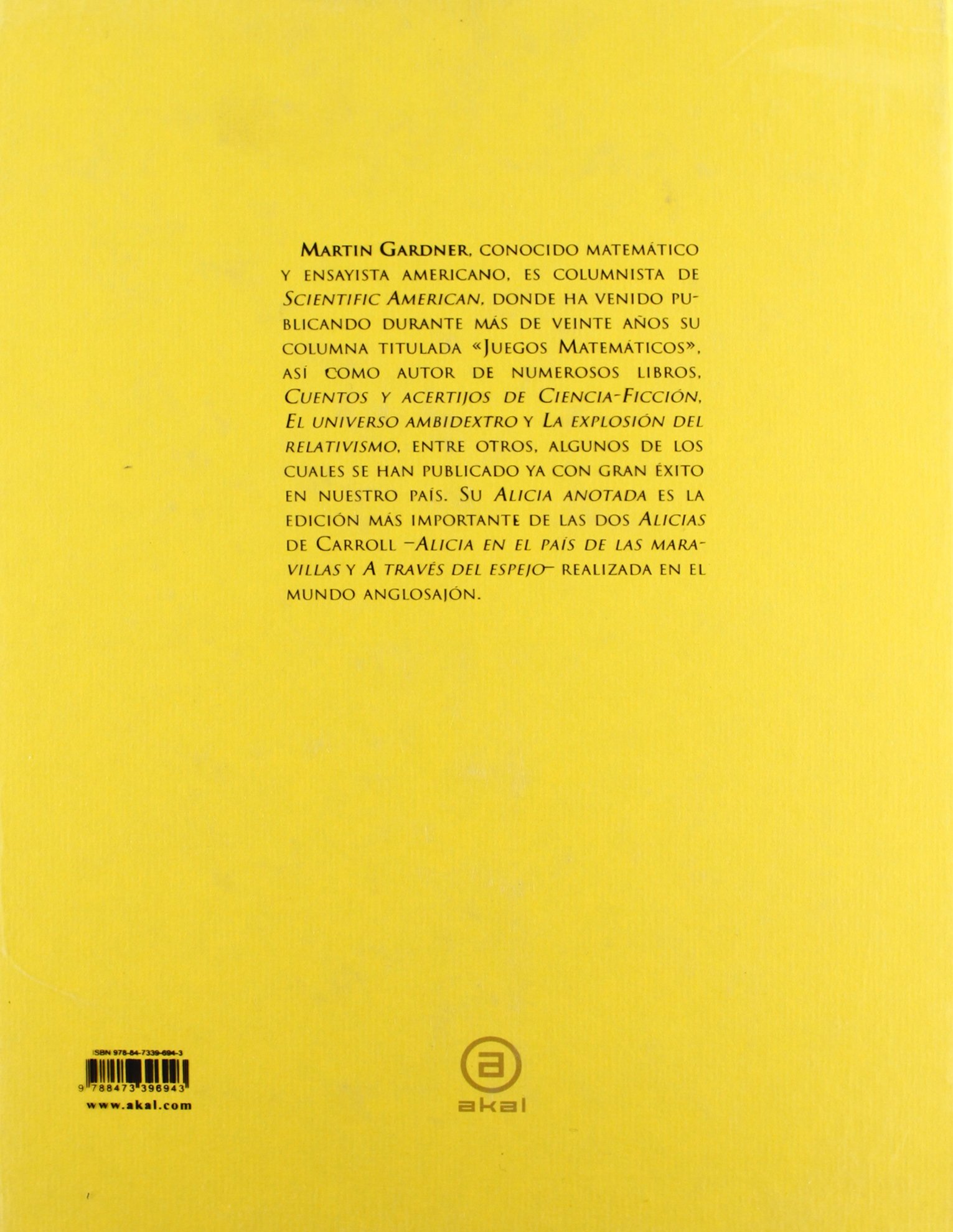 Alicia anotada: 1 (Grandes libros)