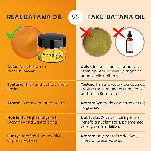 Miniatura 8 de Aceite de batana de Honduras - Aceite de batana crudo 100% puro - para el crecimiento del cabello, 100% natural, puro, evita la pérdida de cabello y