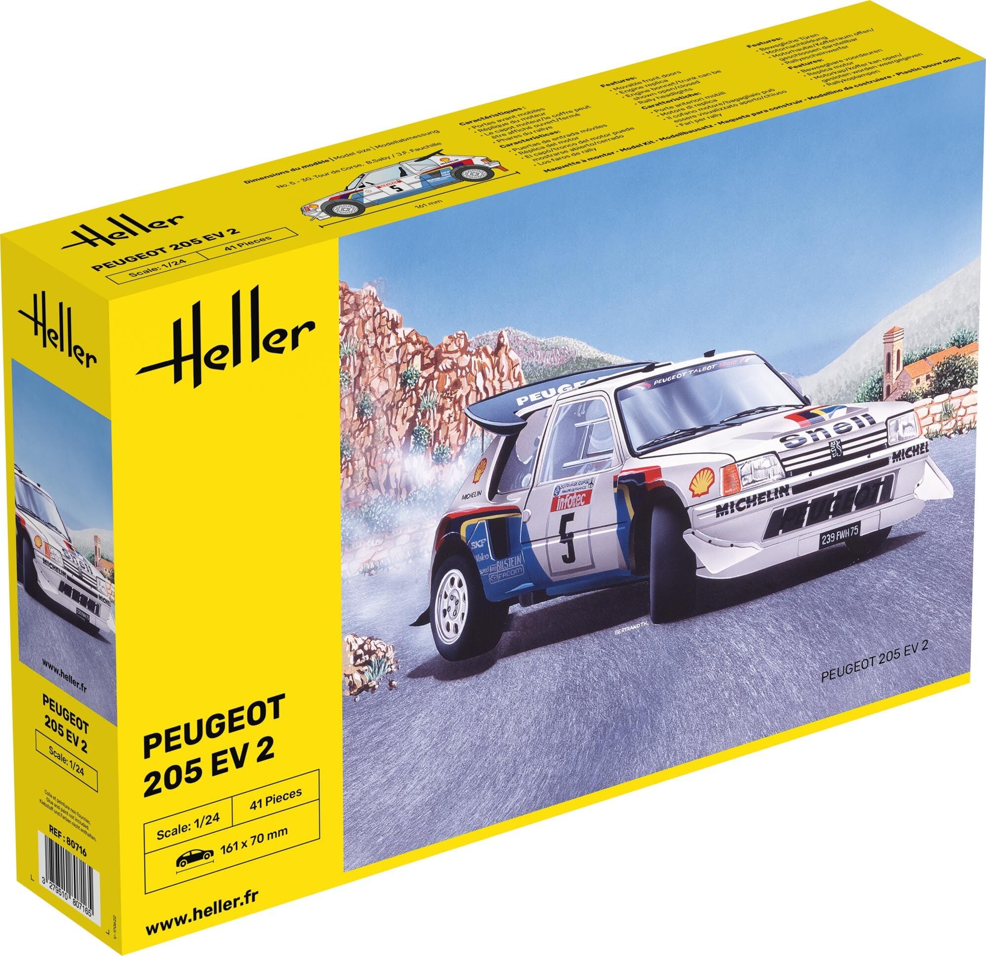 Peugeot Rally 205 1/24 Ev 2