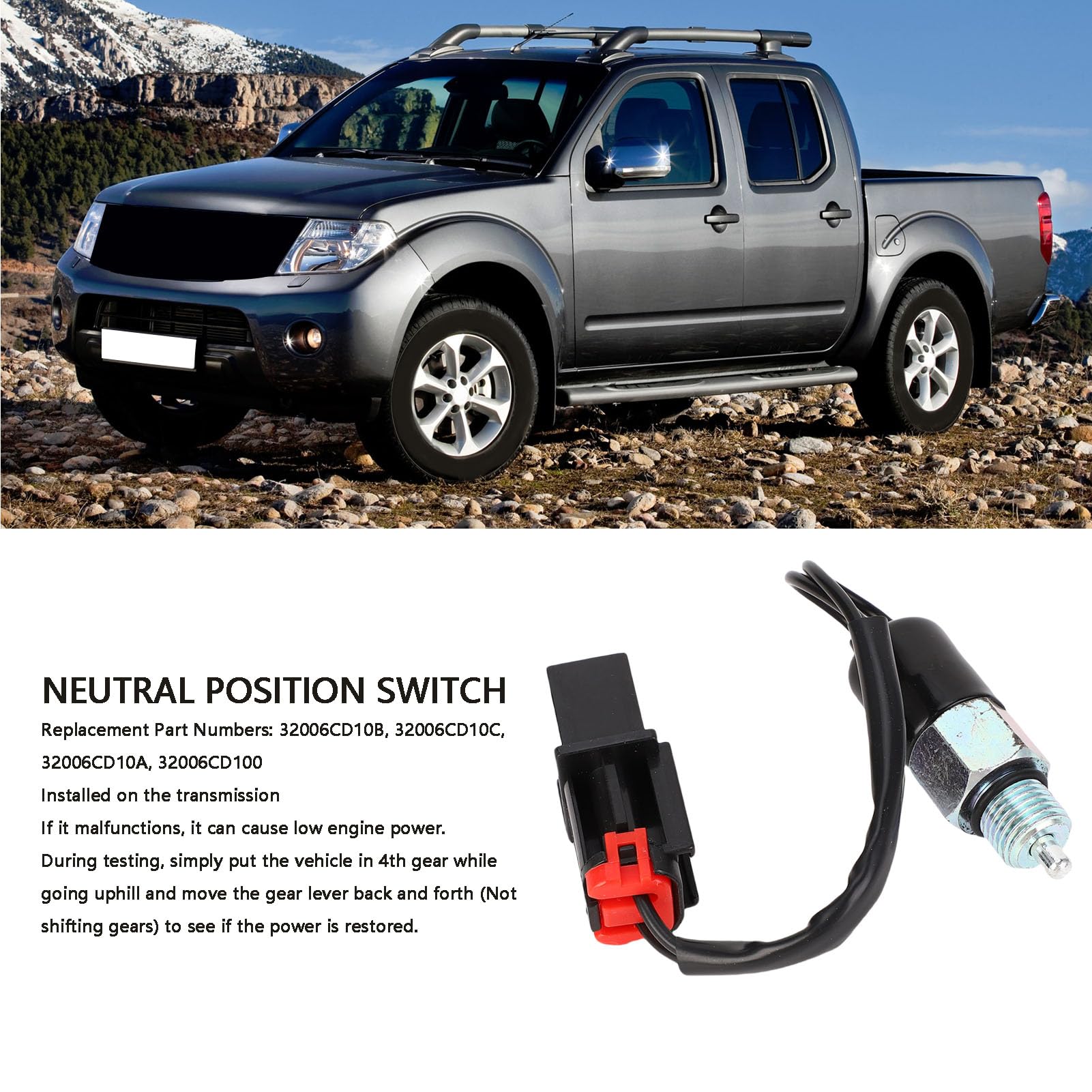 Yctze Sensore Interruttore Posizione Neutro 32006CD10B Navara D40 2005-2014