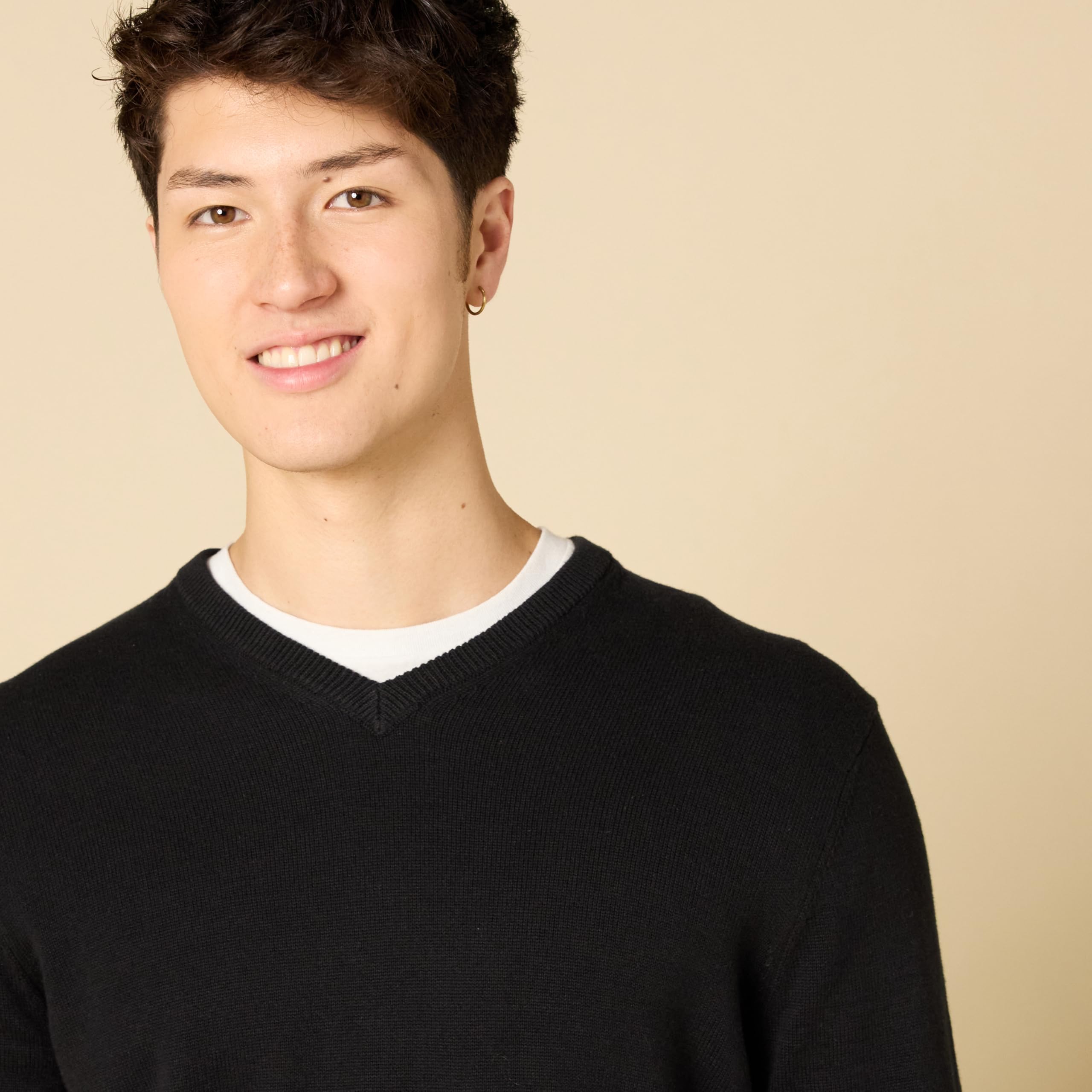 Amazon Essentials Maglione con Scollo a V (Disponibile in Taglie Extra Forti) Uomo