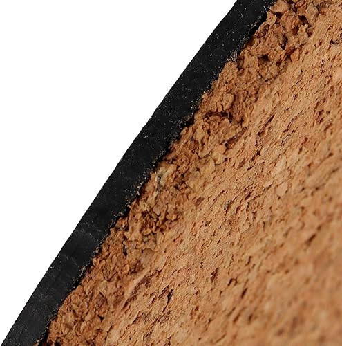 Miniatura 3 de 12 tapetes de corcho de 10 pulgadas, posavasos redondos de corcho, platillo de corcho para jardinería, macetas de interior y exterior, tapete para