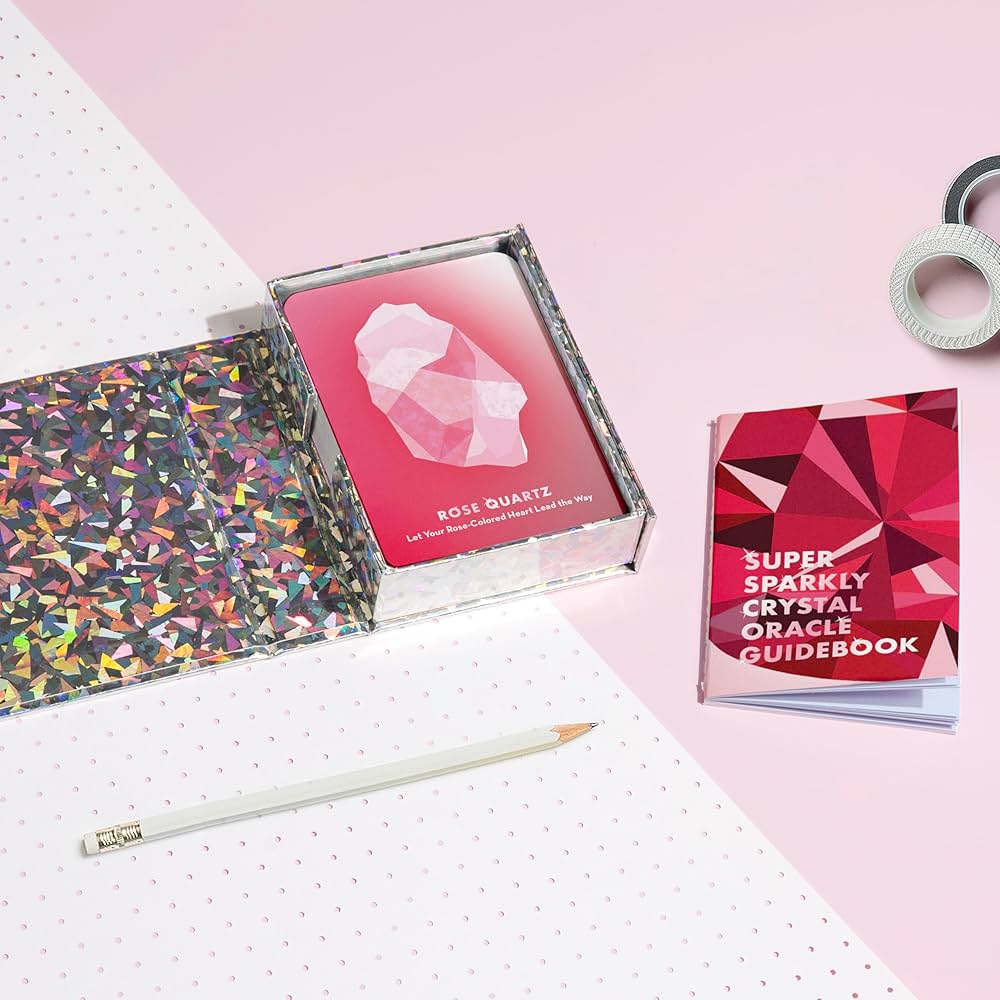 Amazon.com - Knock Knock Super-Sparkly Crystal Oracle Deck