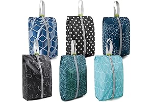 Shoe Organizer Shoe Bags For Travel with Zipper Closure and Handle