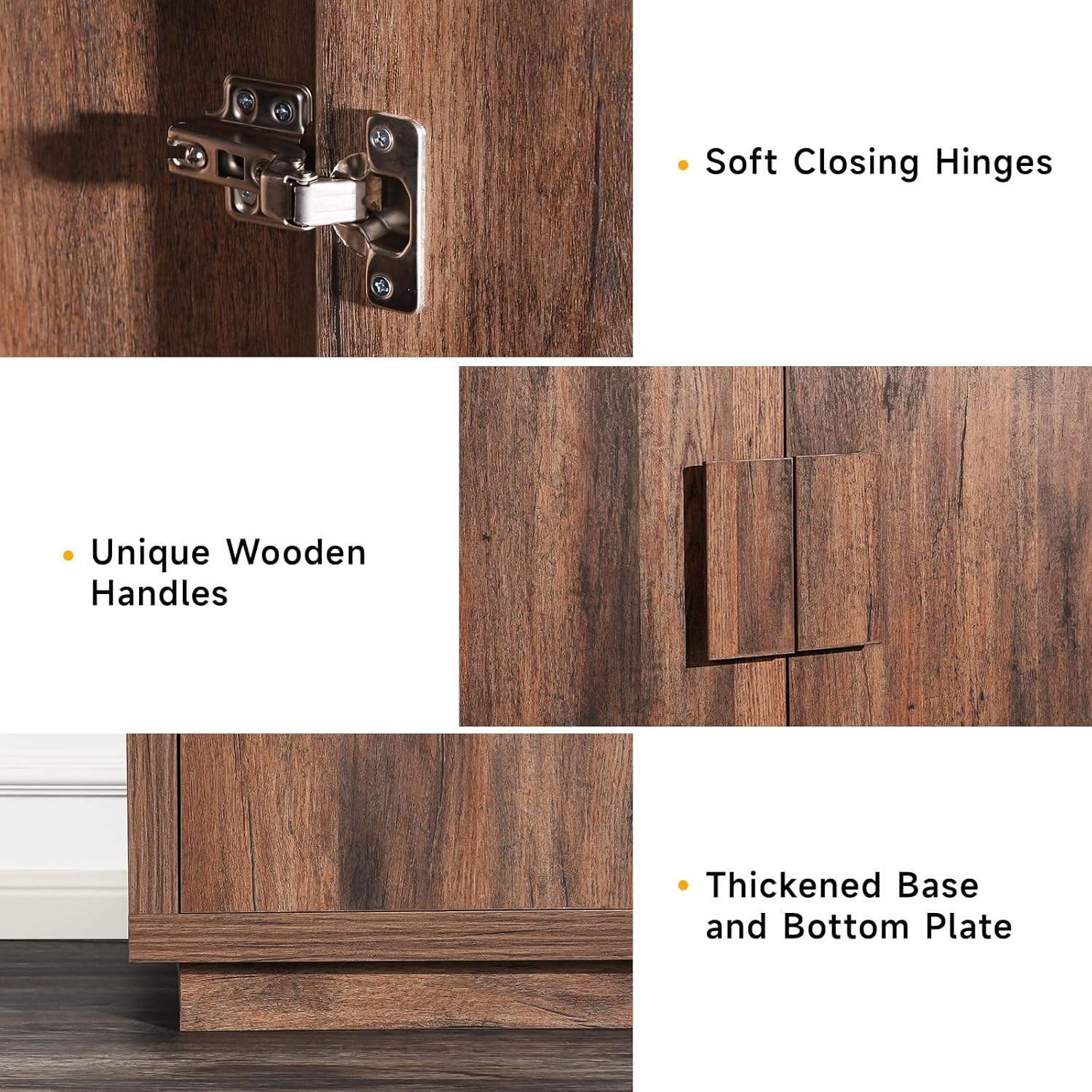 Sideboard Buffet Cabinet with Stora, Small Coffee Bar Cabinet