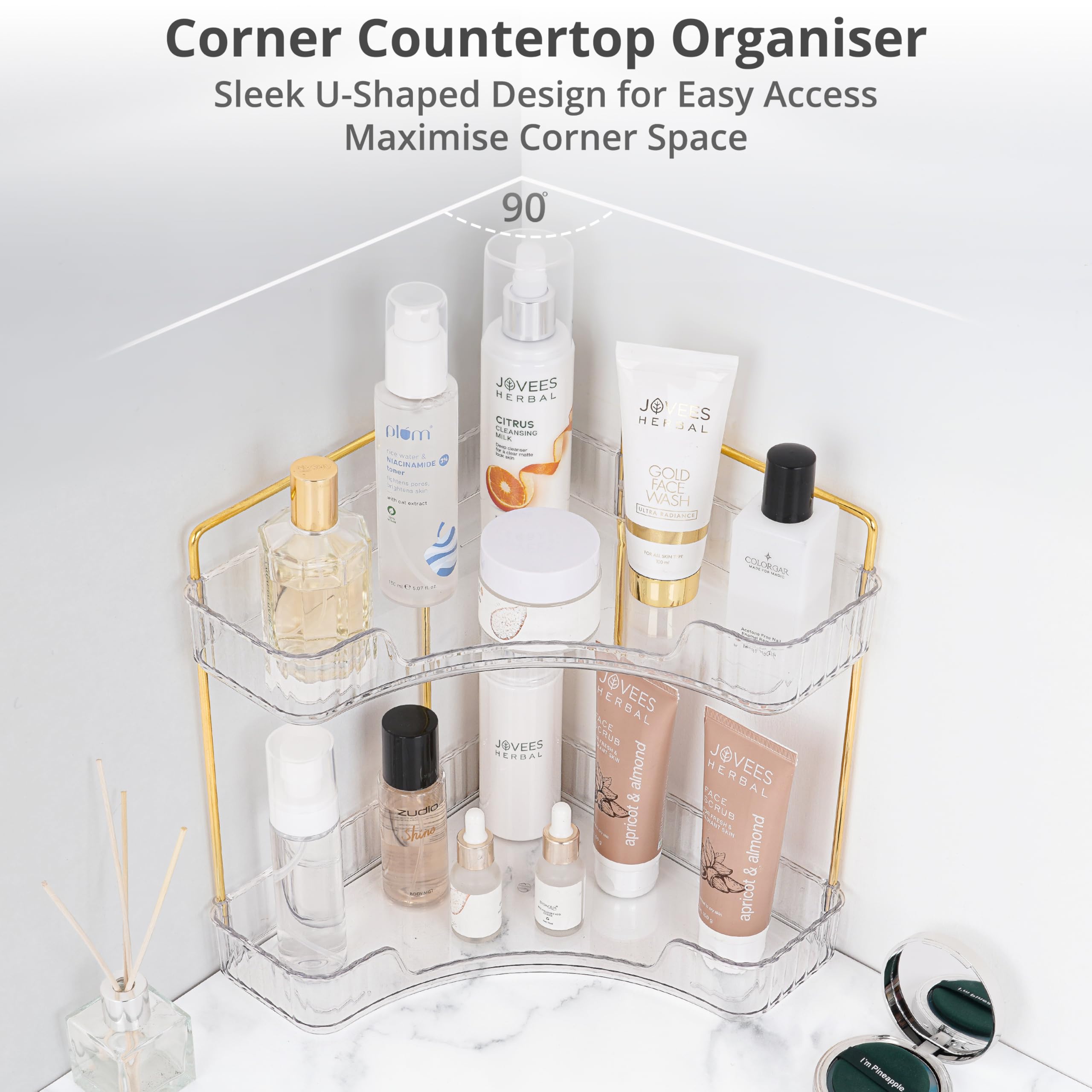 VCM Meuble De Salle De Bain En Bois Meuble Midischrank Étagère De Salle De Bain Commode Salle De Bain Meubles Tiroirs Zalo M Blanc