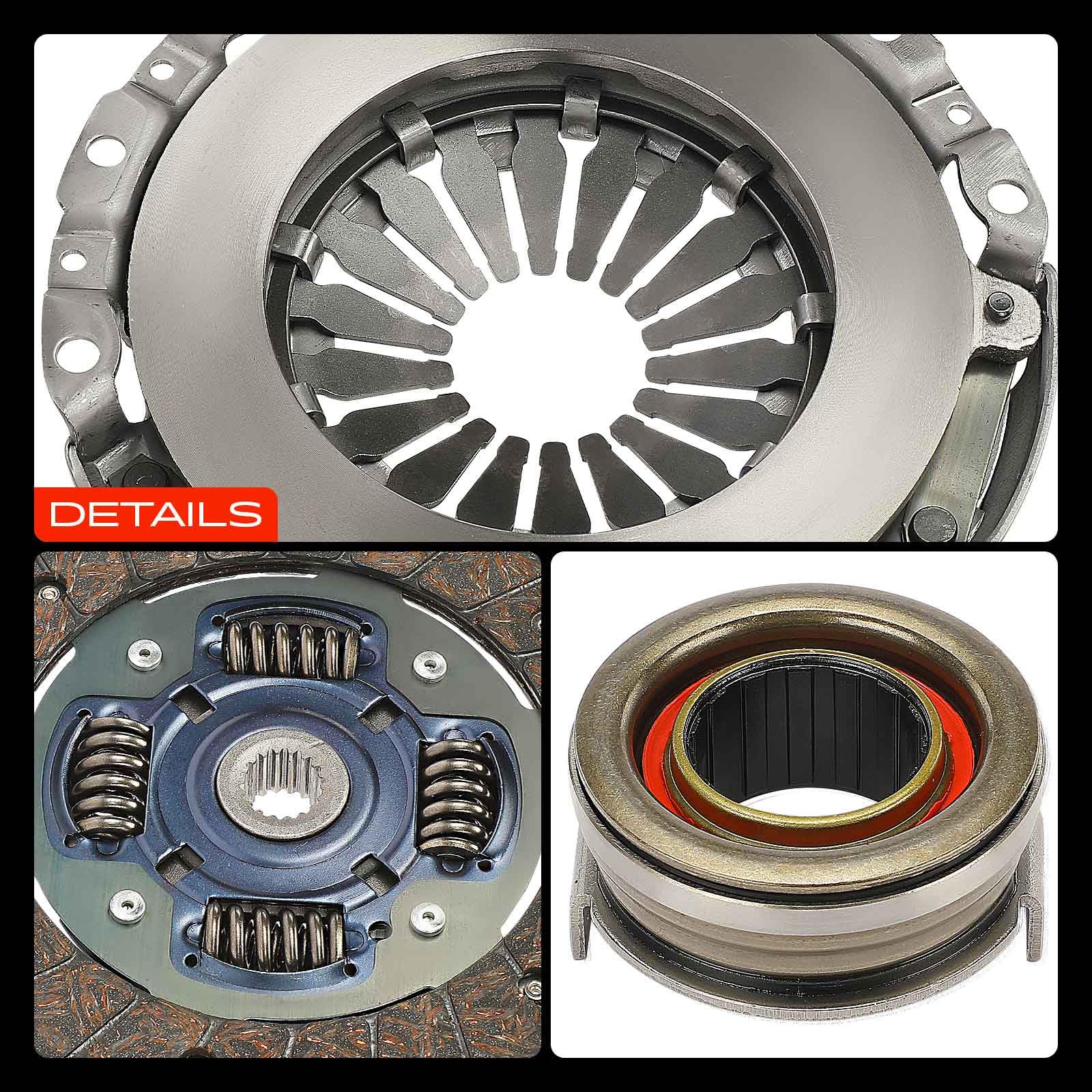 Frankberg Kit de embrague con cojinete de desembrague 926528004 | Compatible con: Matiz M200 M250 ,Alto FF HA24 ,Wagon R+ Hatchback EM