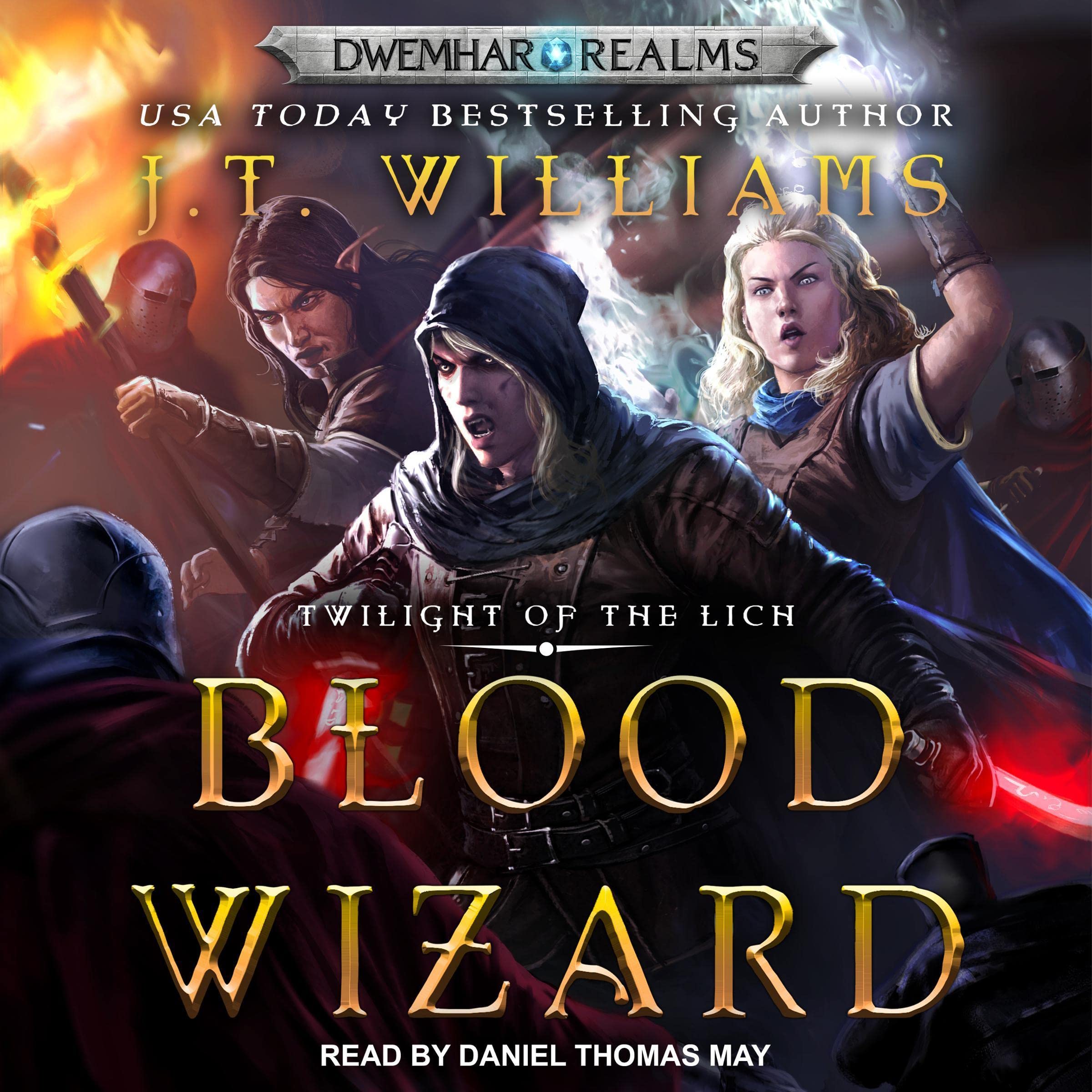 Cover art for Blood Wizard: Twilight of the Lich