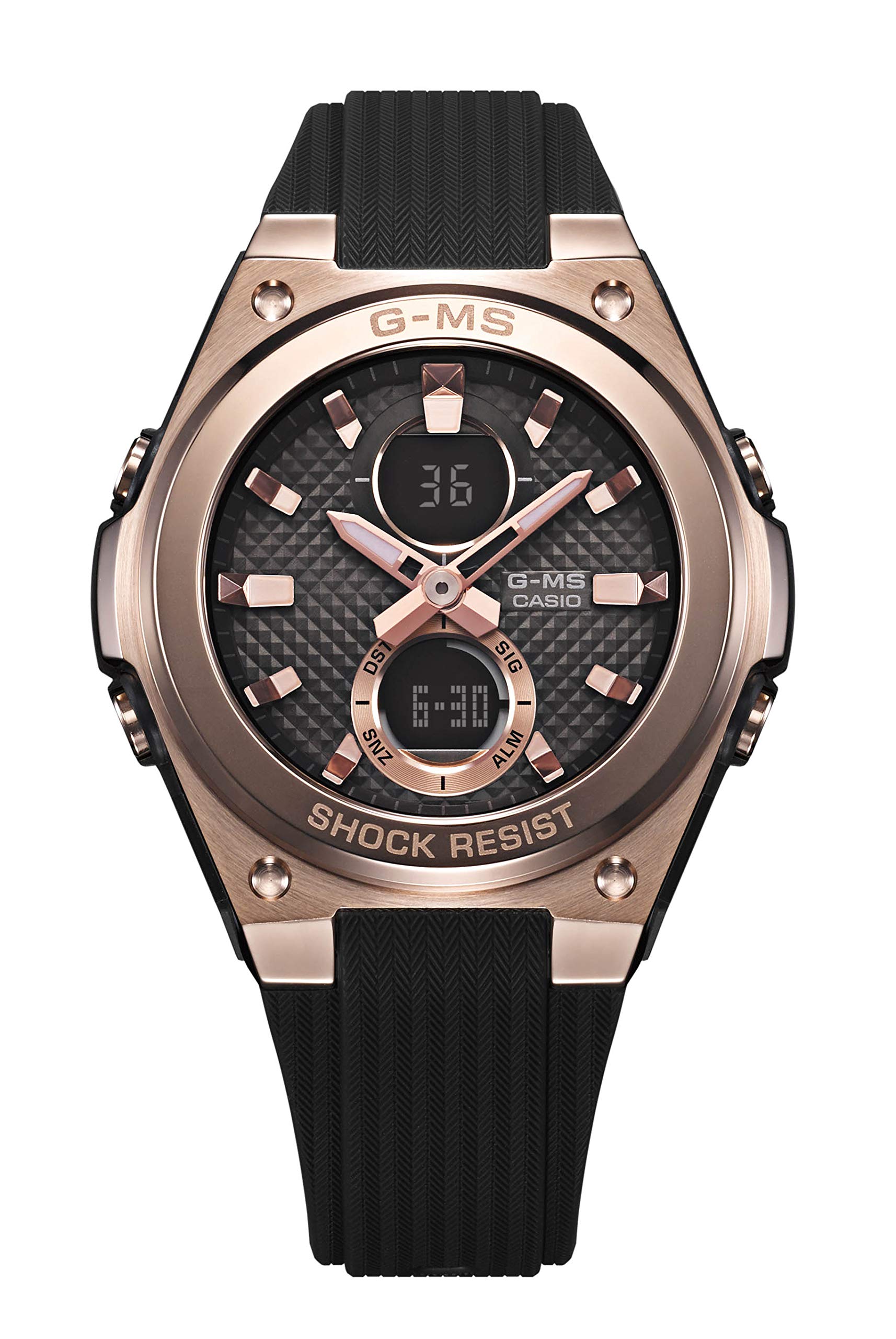CasioCASIO Reloj de Cuarzo Digital analógico para Mujer con Pulsera de Resina
