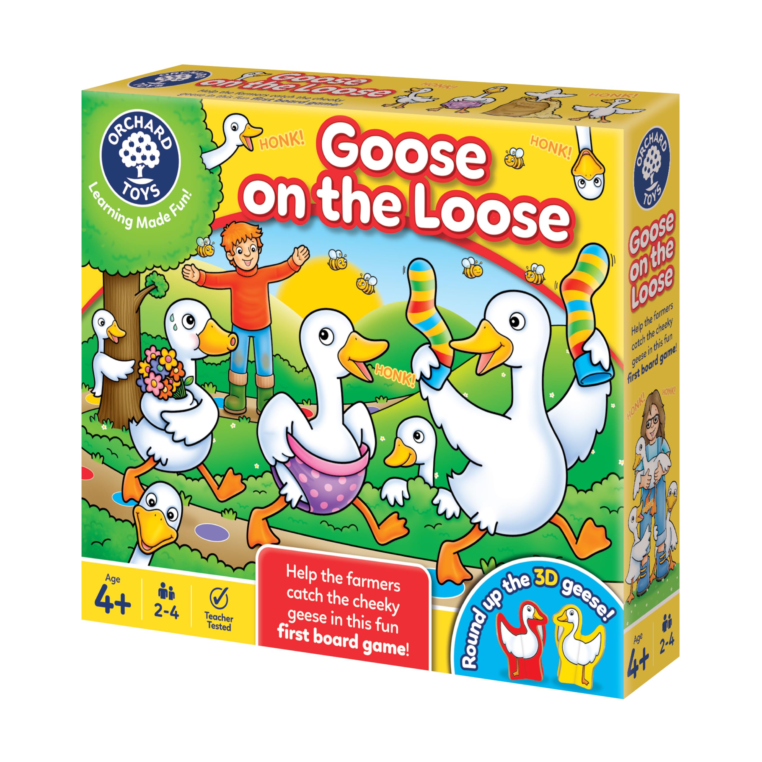 Orchard Toys Goose on the Loose! Family Board Game for Kids Age 4+