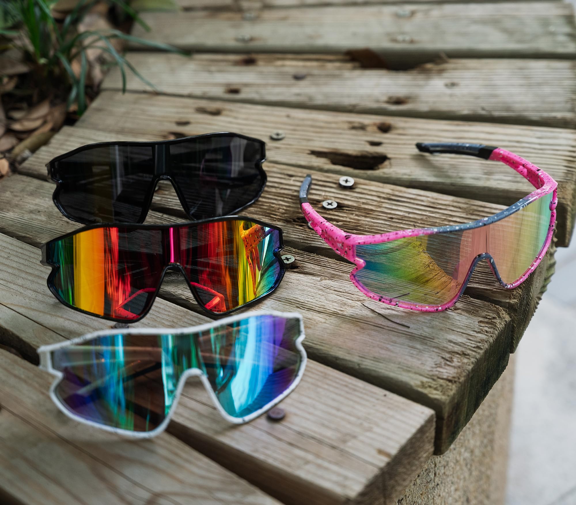 Kinder Polarisierte Sonnenbrille, Jugend Baseball Sonnenbrille für Jungen Mädchen UV400 Sport Softball Laufen Radfahren Brille
