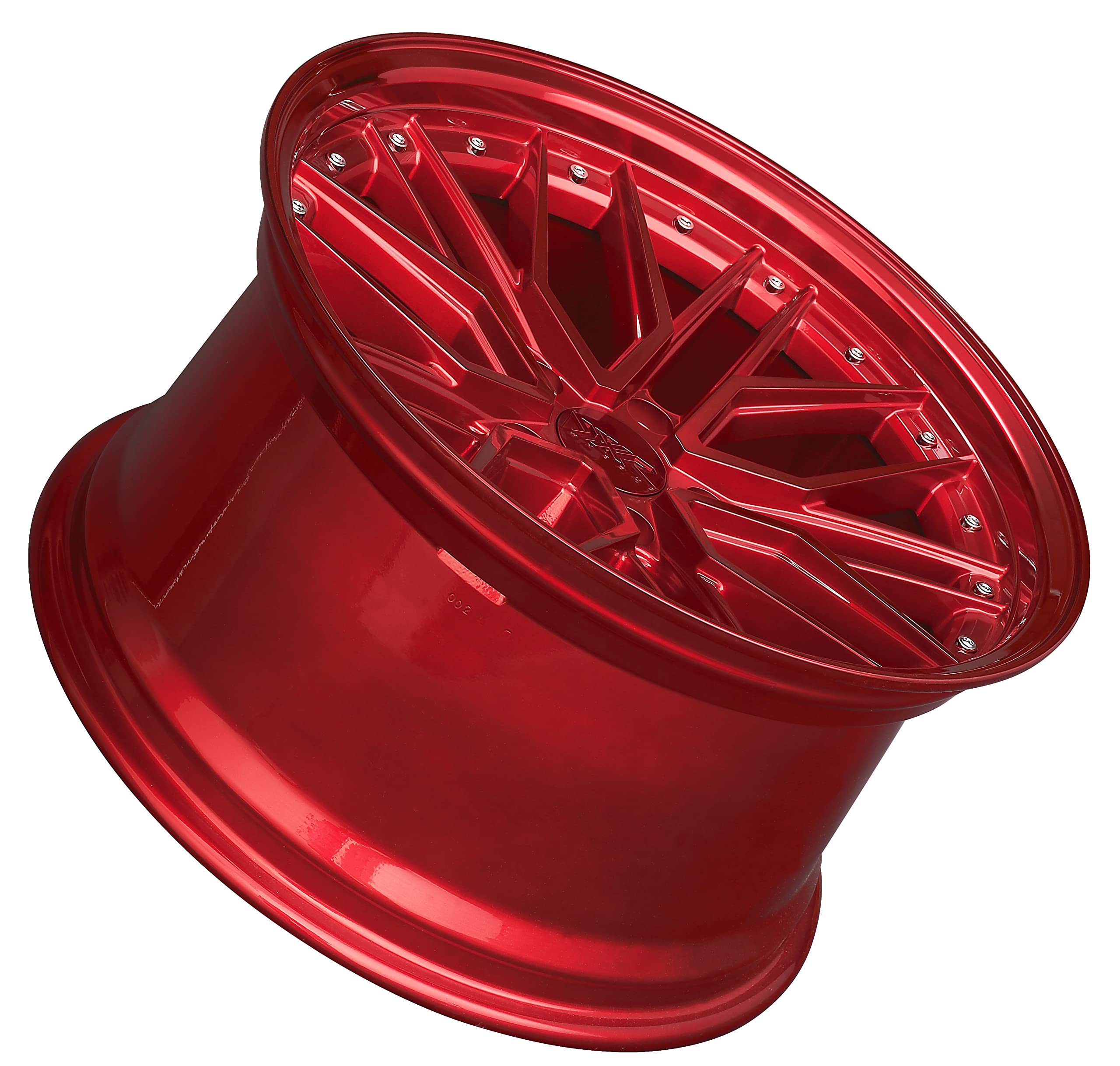 Condition photo showing New/Like New for xxr 571 candy red wheel with aluminum (20 x 9. inches /5 x 4 mm, 35 mm offset)